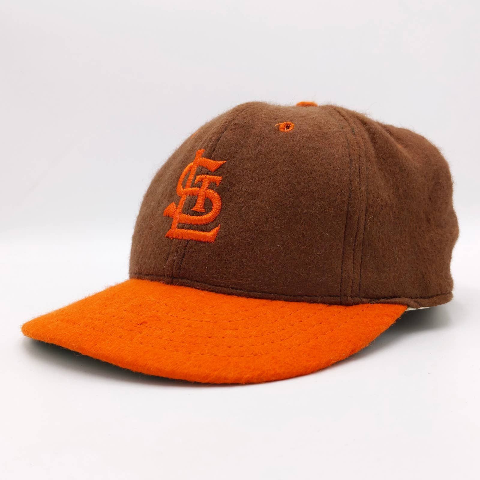 Vintage Vintage St. Louis Cardinals Wool Fitted Hat Roman Pro 7 1/4 Size ONE SIZE - 3 Thumbnail