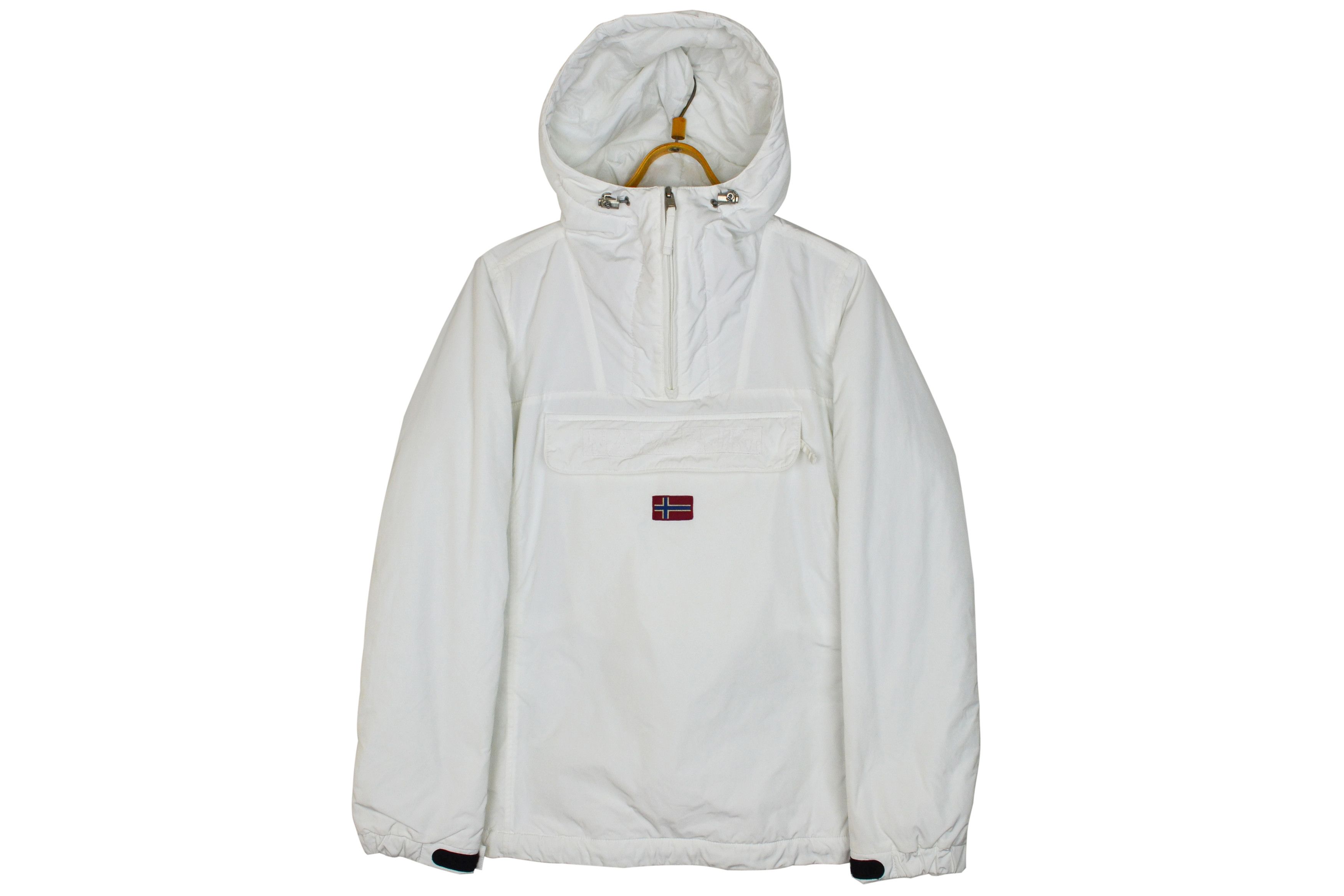 Napapijri Napapijri Jacket Anorak Bomber Rainforest Winter Zip Hood Size US S / EU 44-46 / 1 - 1 Thumbnail