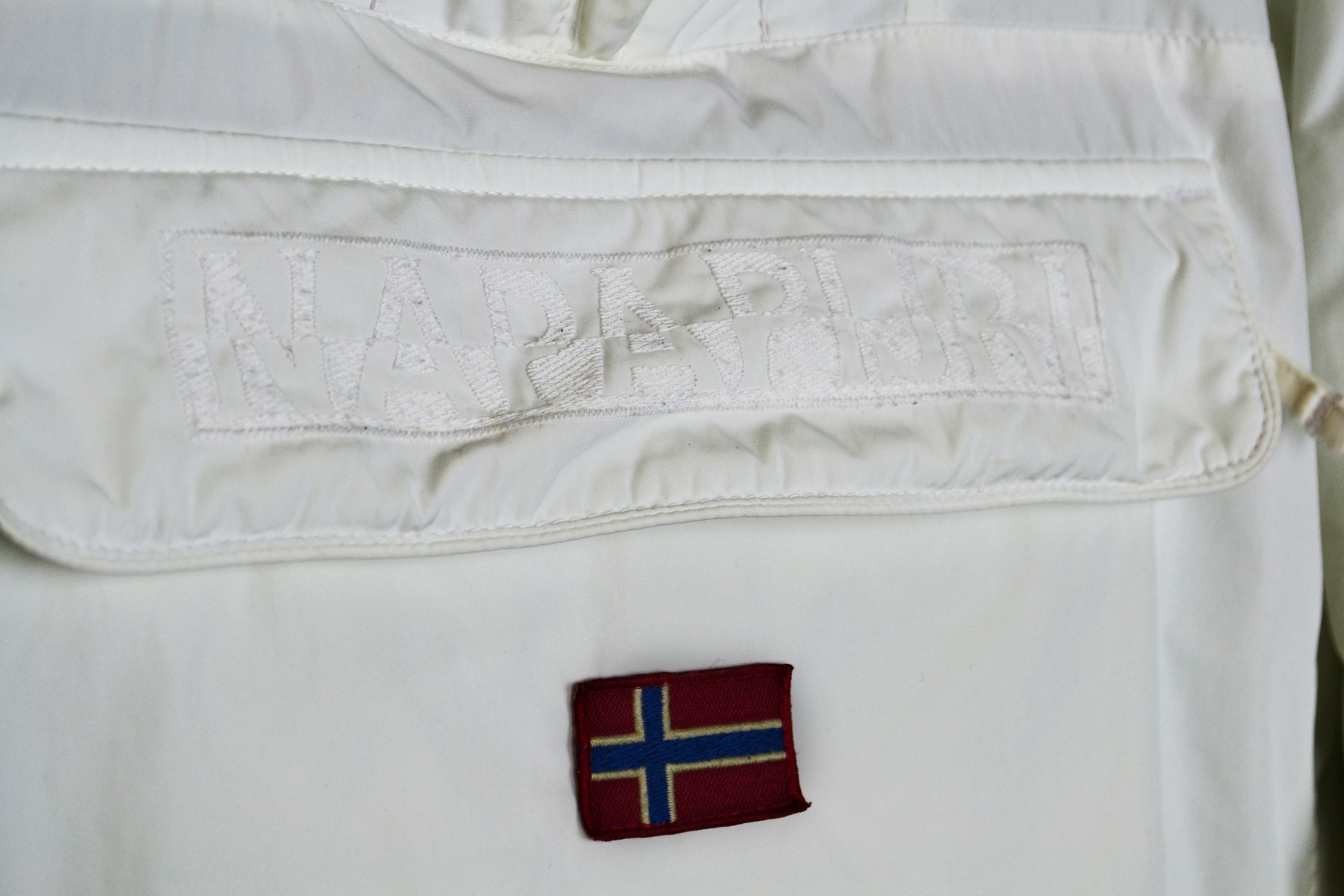 Napapijri Napapijri Jacket Anorak Bomber Rainforest Winter Zip Hood Size US S / EU 44-46 / 1 - 2 Thumbnail