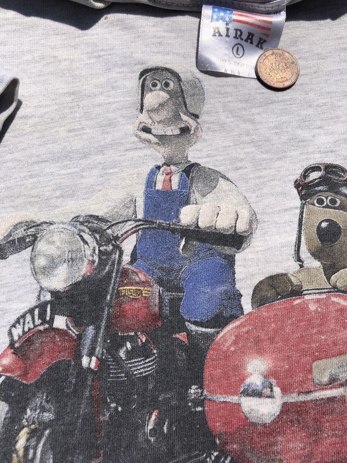 Cartoon Network Vintage 1995 Wallace and Gromit (King of the Hill Scooby) Size US L / EU 52-54 / 3 - 4 Thumbnail