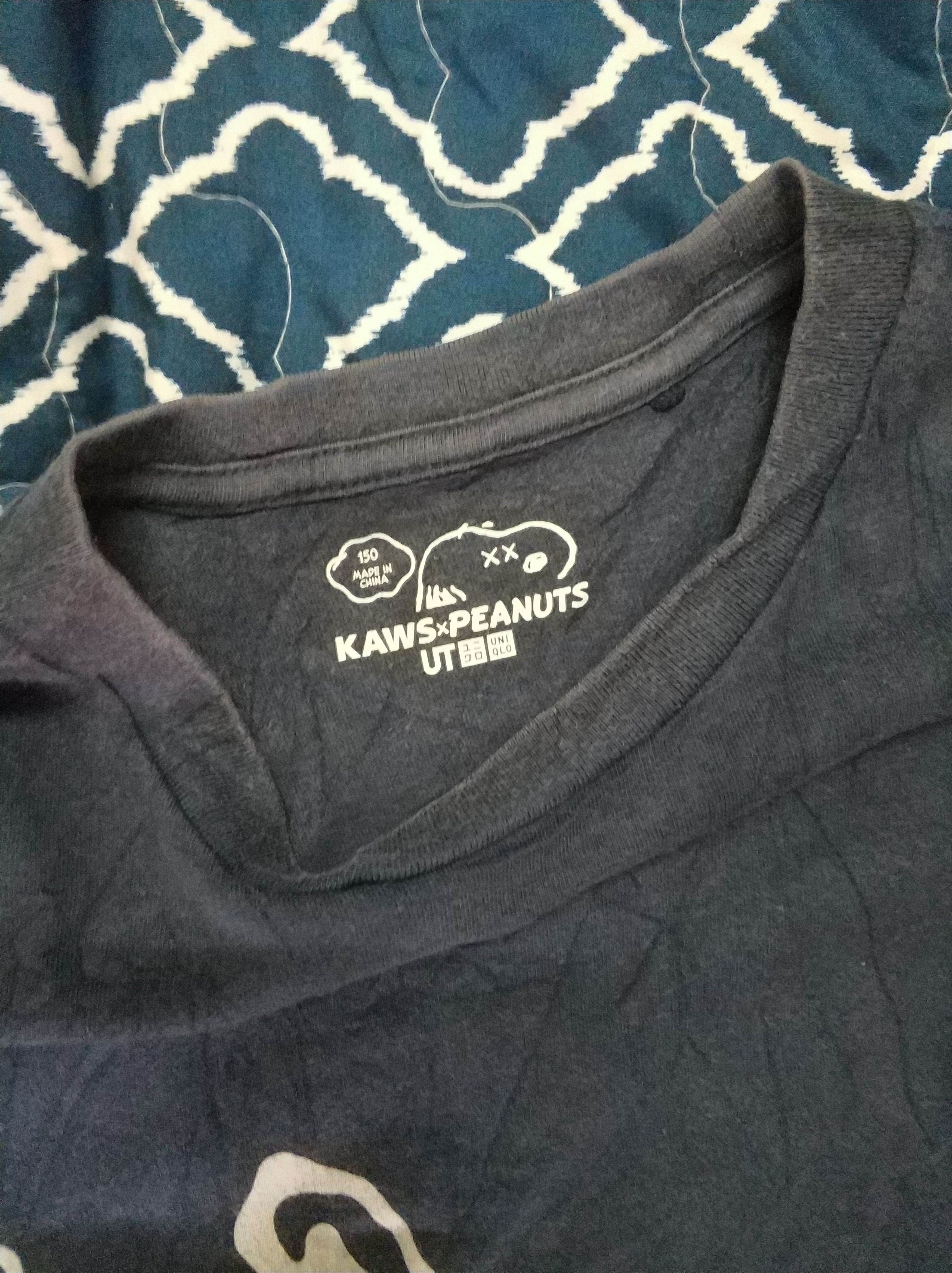 Japanese Brand 🔥Sun Faded Uniqlo x Kaws x Peanuts Tees Size US S / EU 44-46 / 1 - 7 Thumbnail