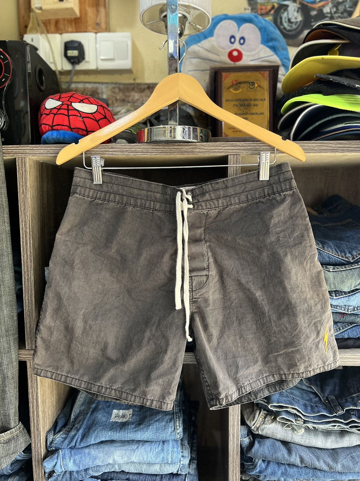 Lightning Bolt 🔥Crashed Vintage Lightning Bolt Short Pants Size US 31 - 3 Thumbnail
