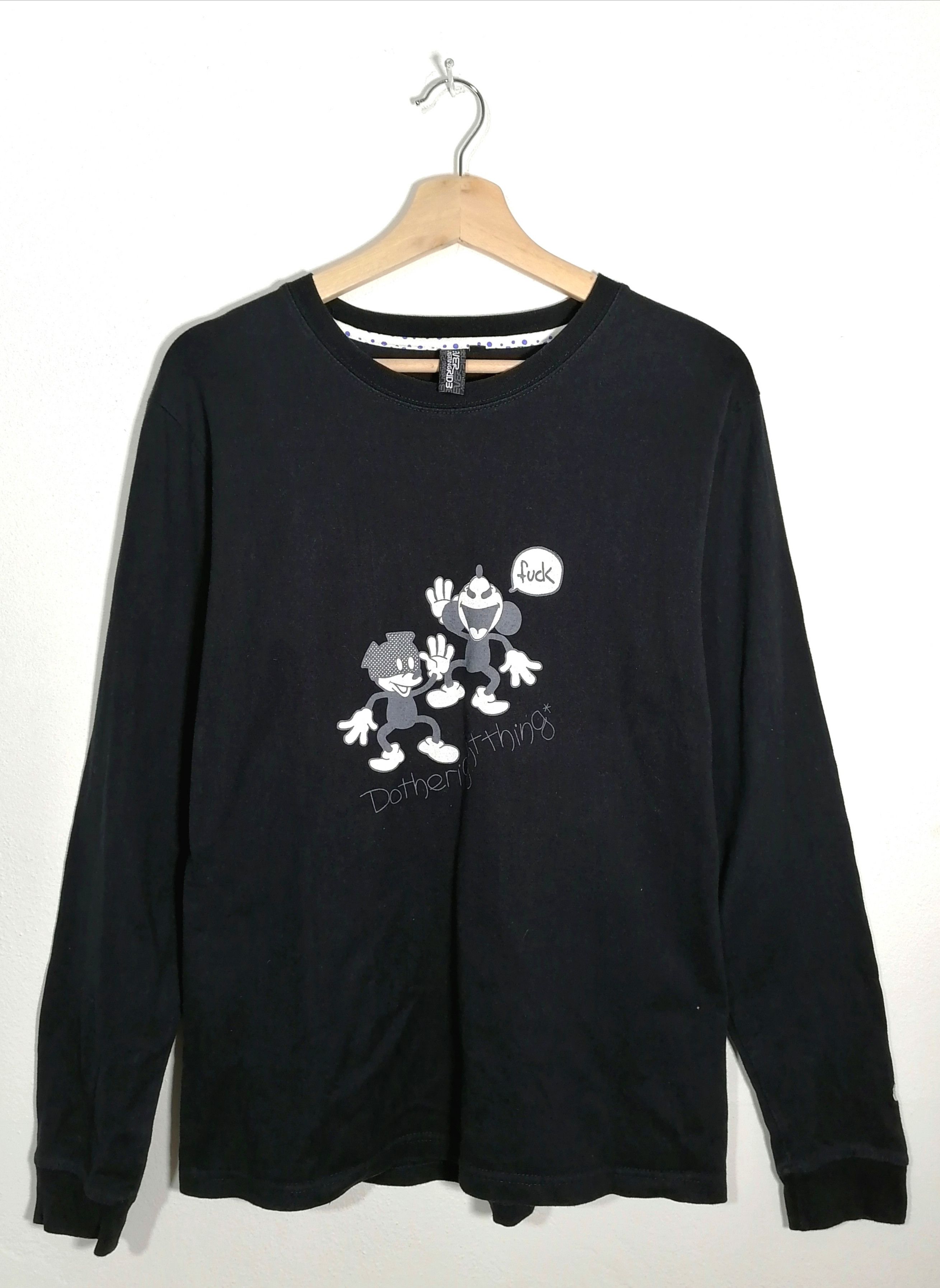 Anime Ever Lasting Ride Cartoon Longsleeve Tee Size US M / EU 48-50 / 2 - 1 Thumbnail