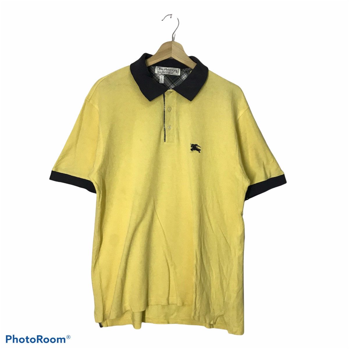 🔥Vtg Burberry made in England polos Tshirt