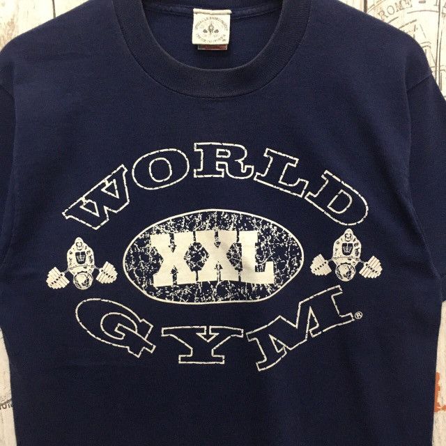 Vintage ‼️vintage WORLD GYM mens tshirt Size US M / EU 48-50 / 2 - 4 Thumbnail