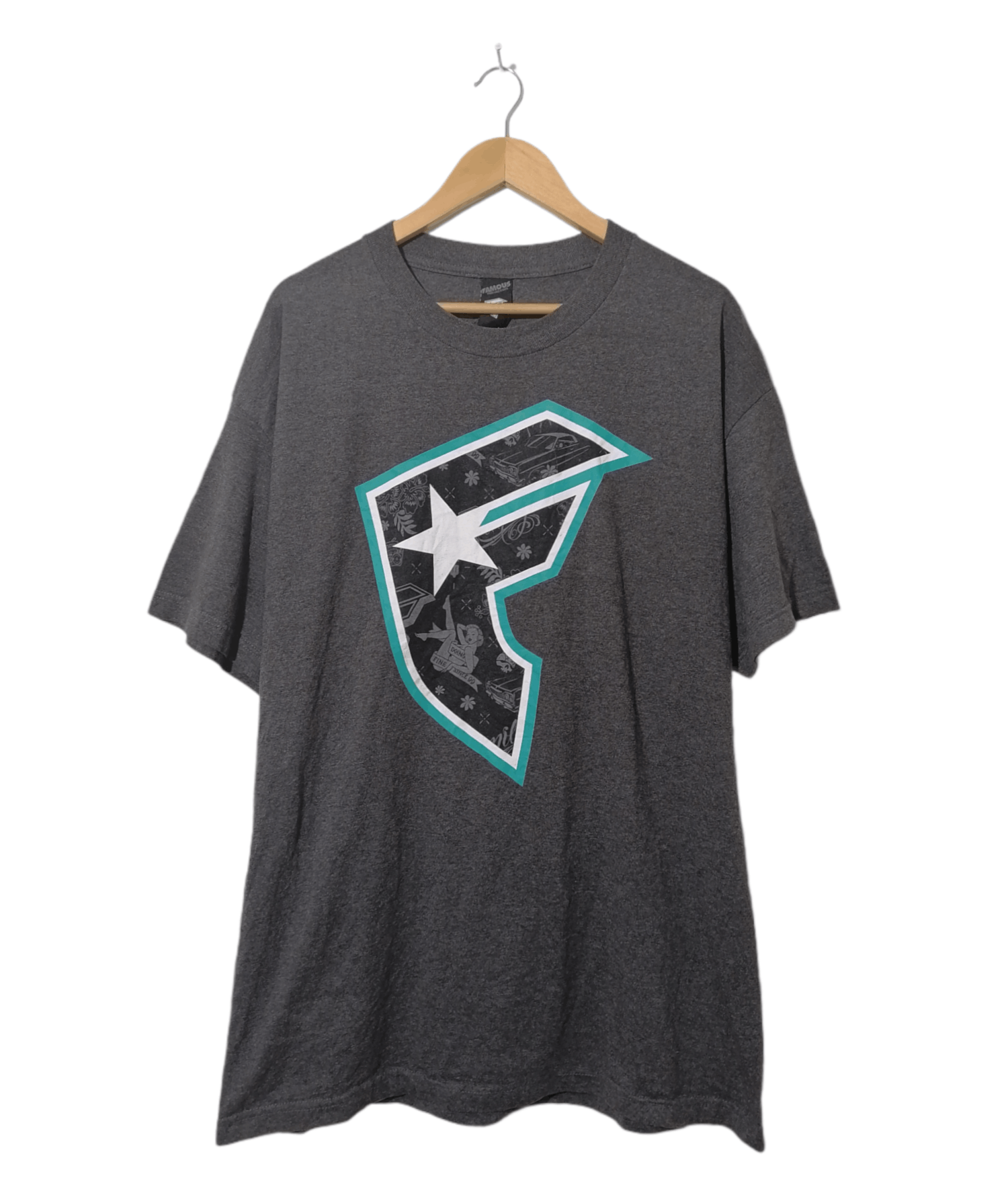 Other Famous Big Logo Graphic Tee Size US XL / EU 56 / 4 - 1 Thumbnail