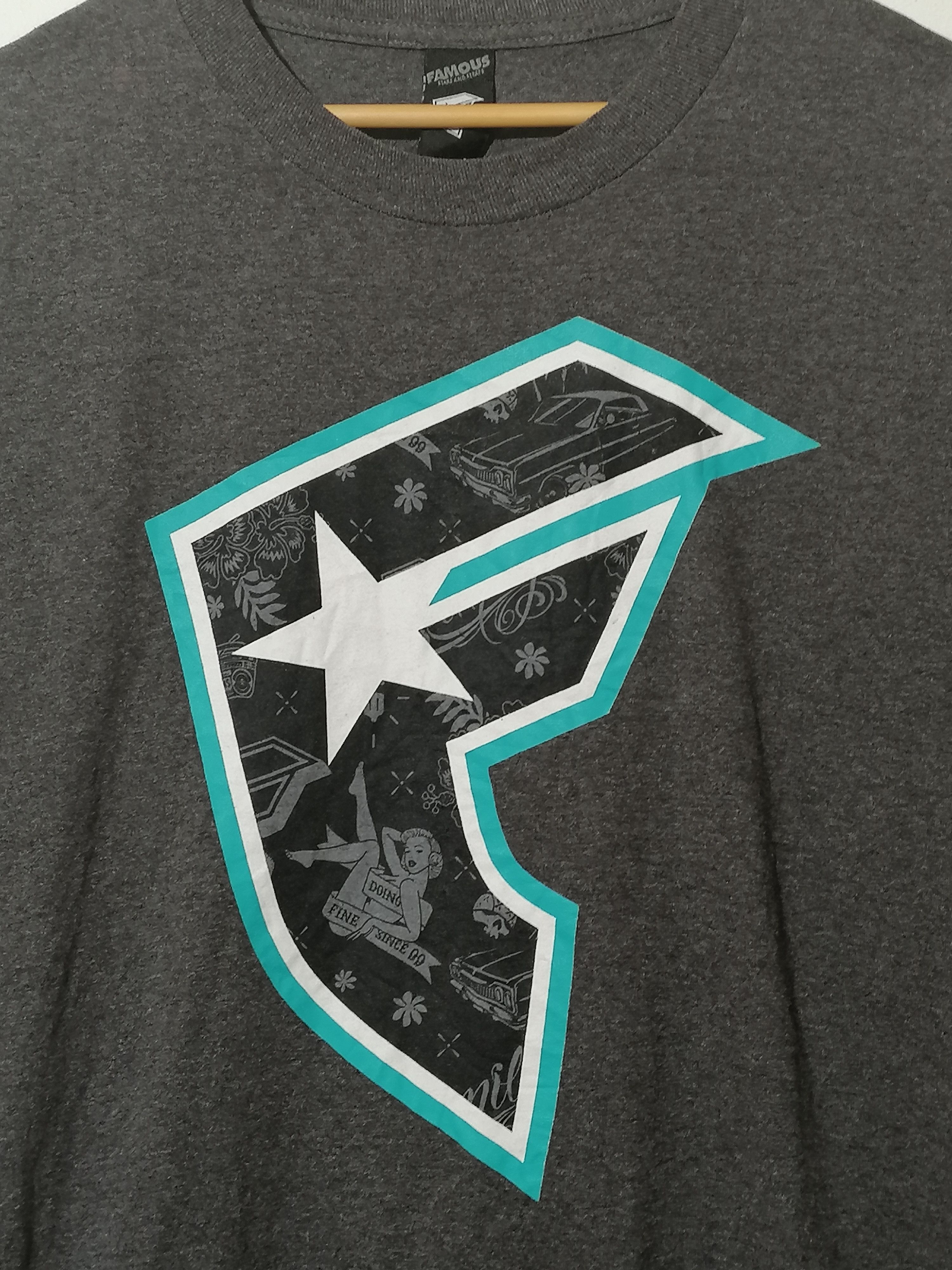 Other Famous Big Logo Graphic Tee Size US XL / EU 56 / 4 - 2 Thumbnail