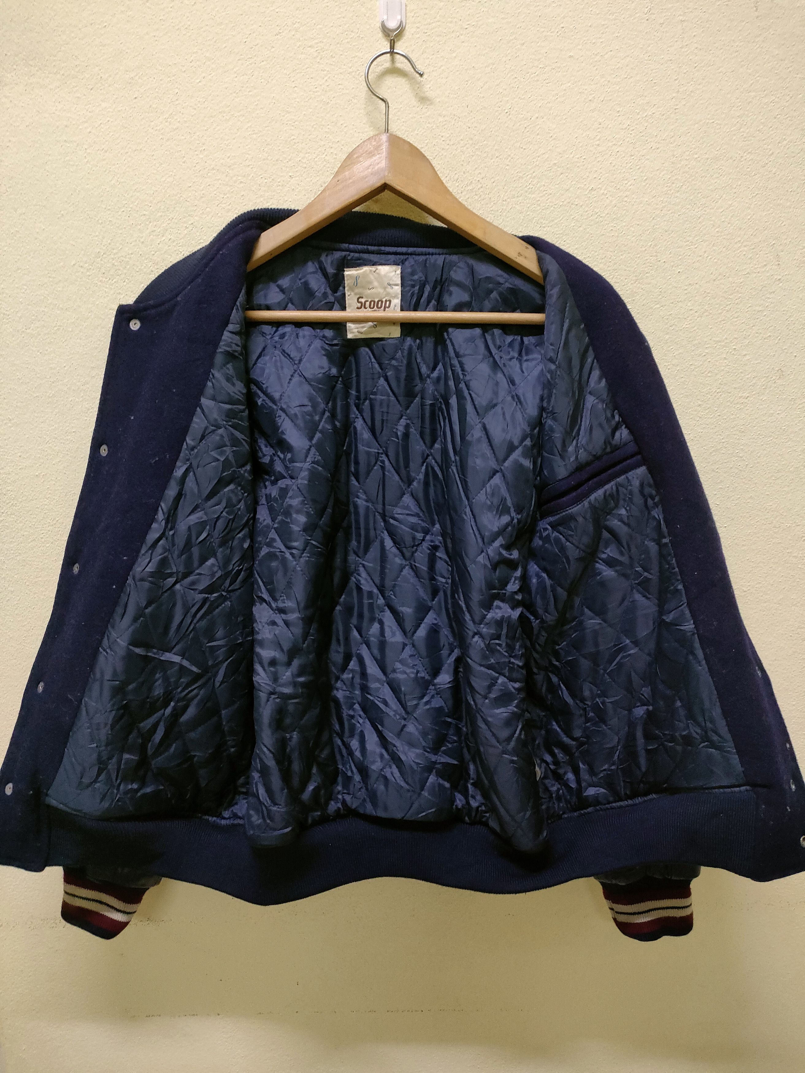 Vintage Scoop Autumn Winter Collection Varsity Jacket Size US M / EU 48-50 / 2 - 7 Thumbnail