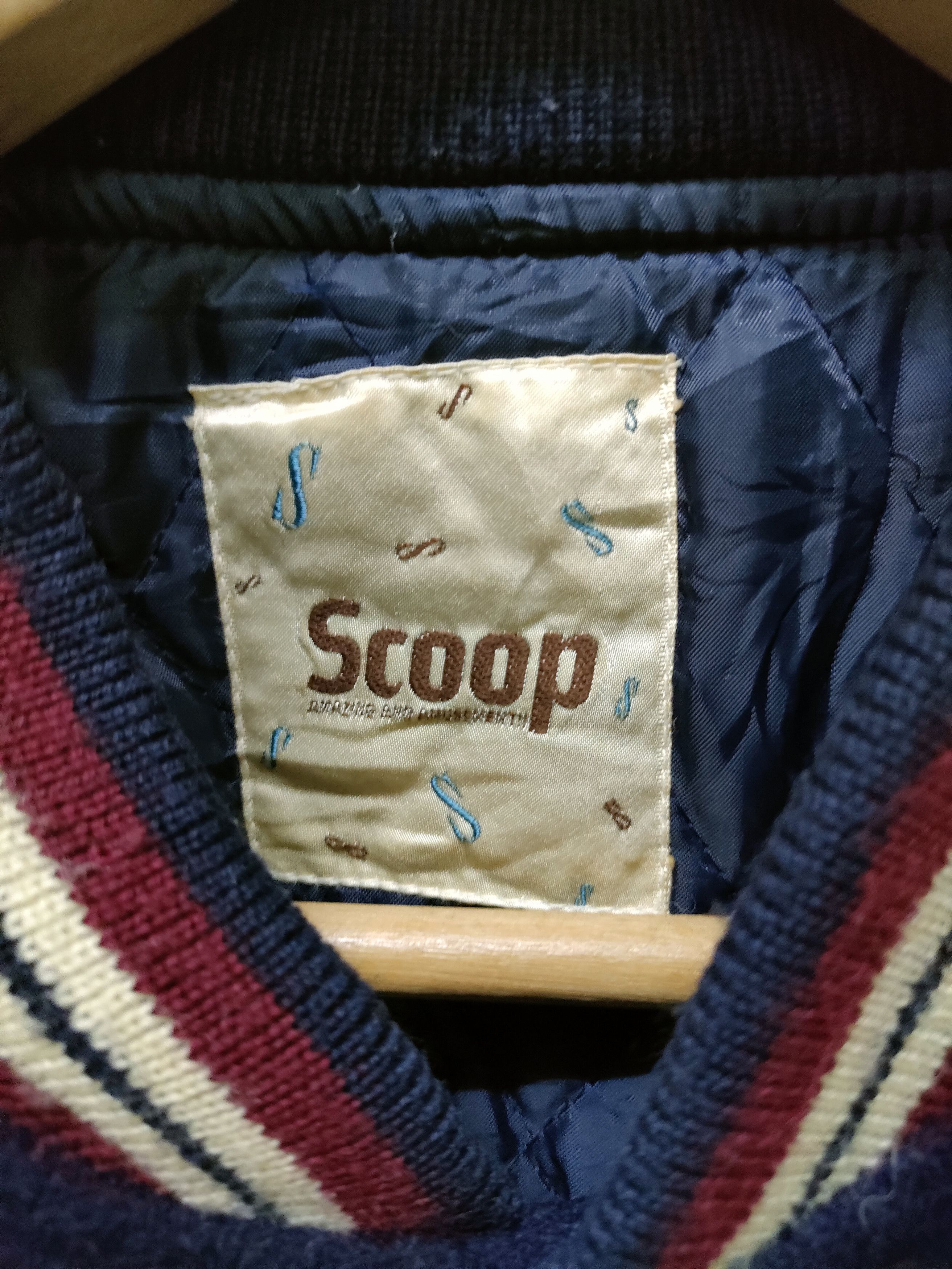 Vintage Scoop Autumn Winter Collection Varsity Jacket Size US M / EU 48-50 / 2 - 10 Thumbnail
