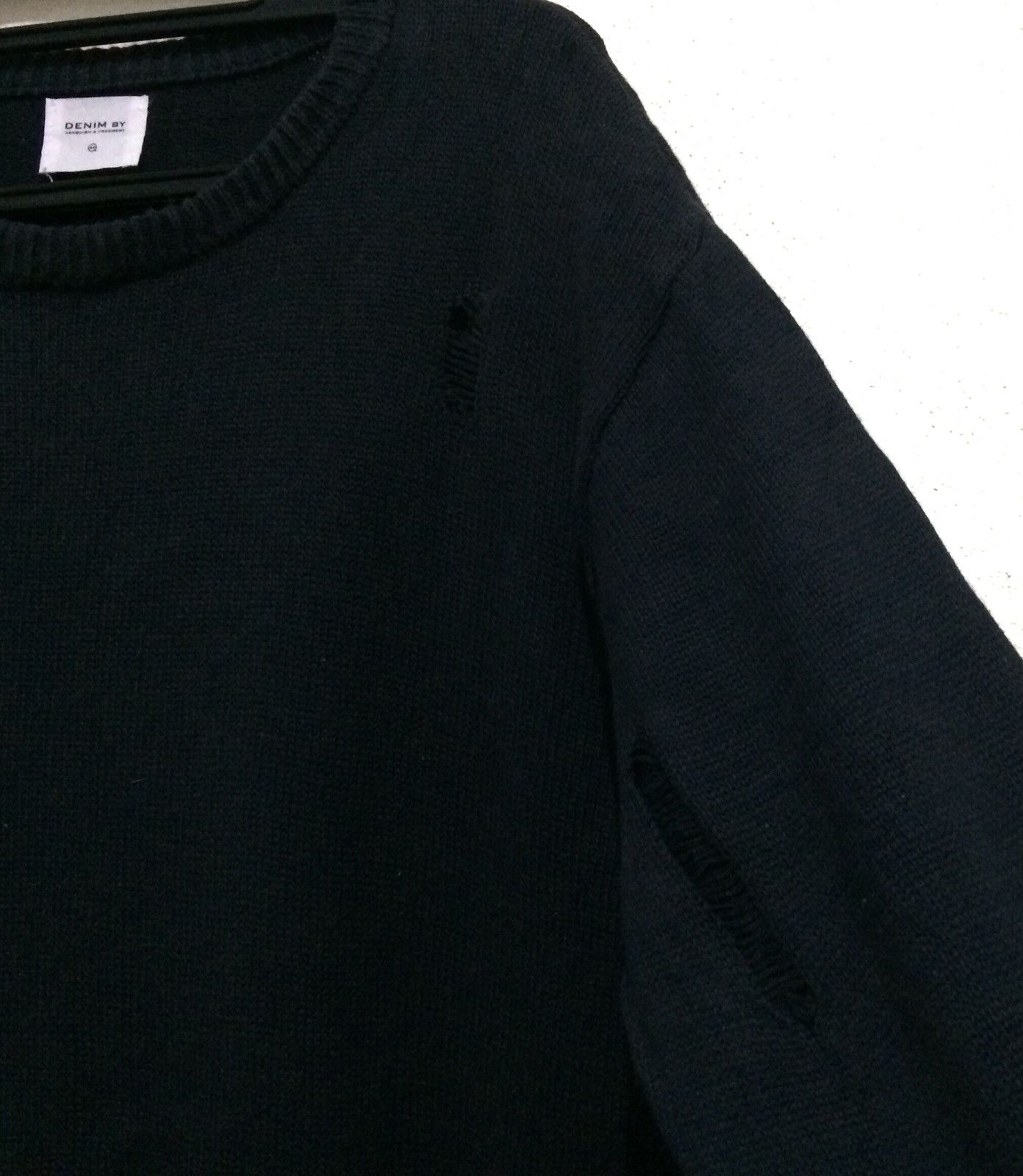 Fragment Design × Vanquish Distressed Trash Sweatshirt Crewneck Size US M / EU 48-50 / 2 - 4 Thumbnail