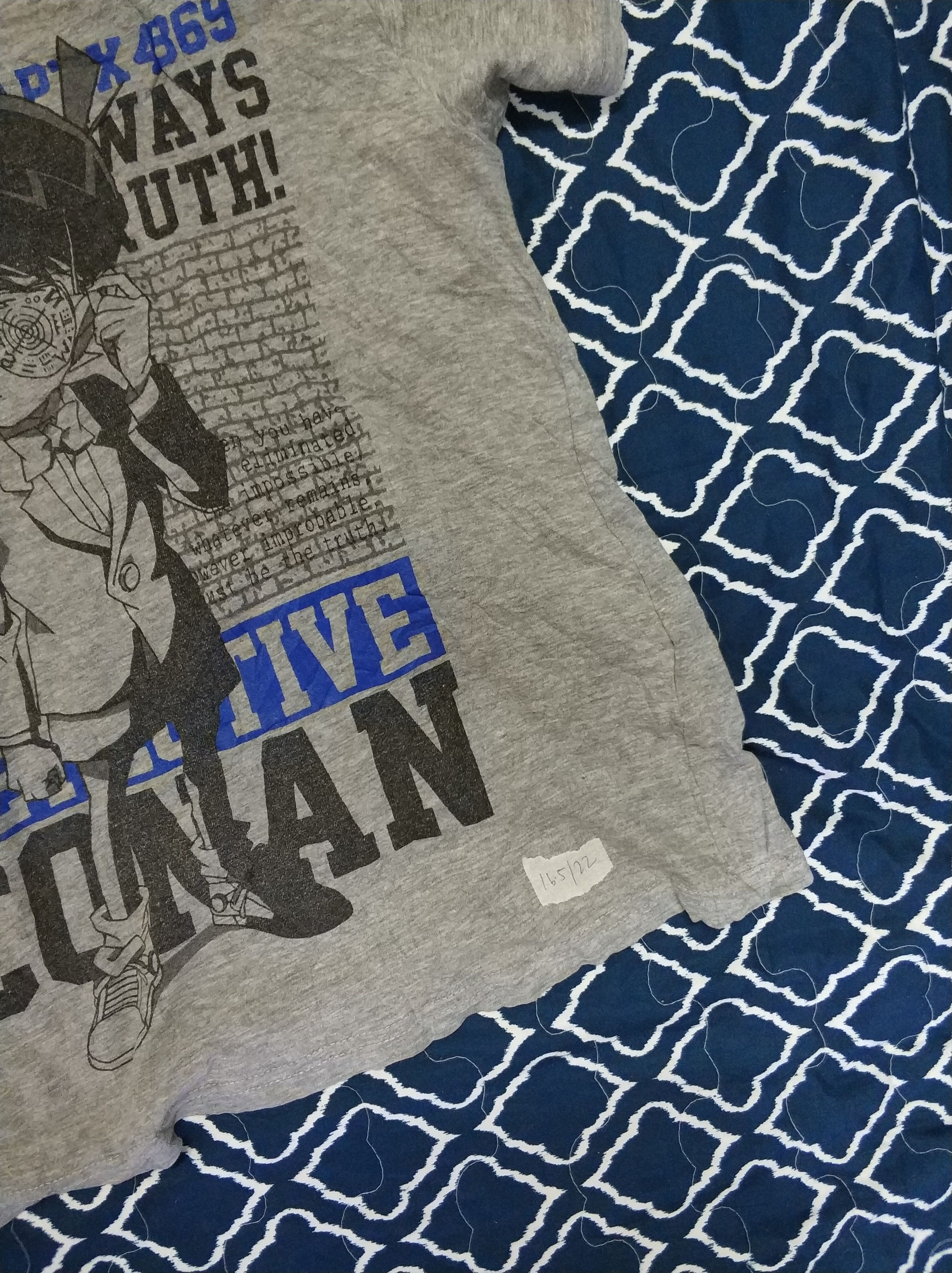 Anime 🔥Vintage Anima Detective Conan Kids Tees Size US XS / EU 42 / 0 - 5 Thumbnail