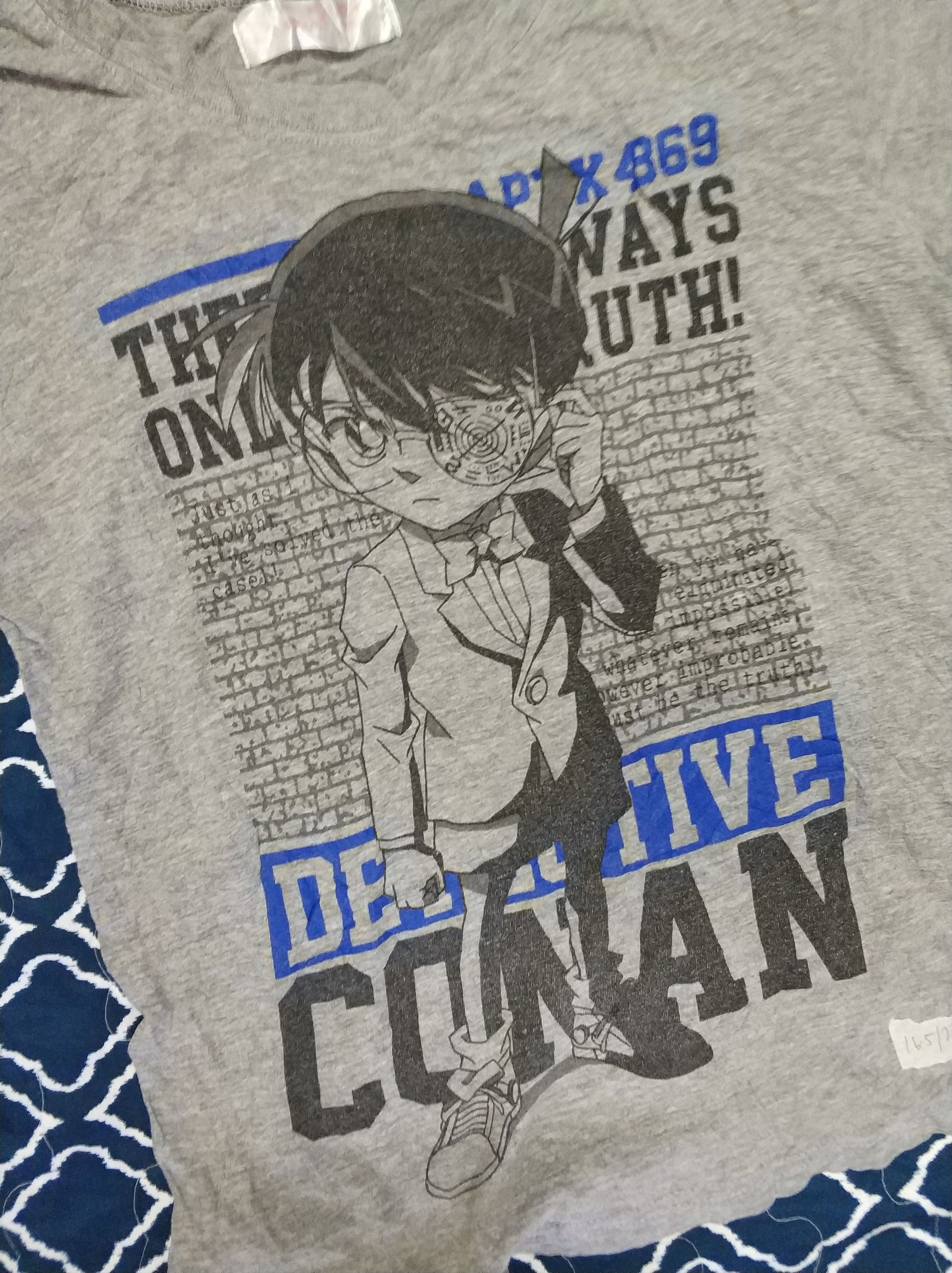 Anime 🔥Vintage Anima Detective Conan Kids Tees Size US XS / EU 42 / 0 - 6 Thumbnail