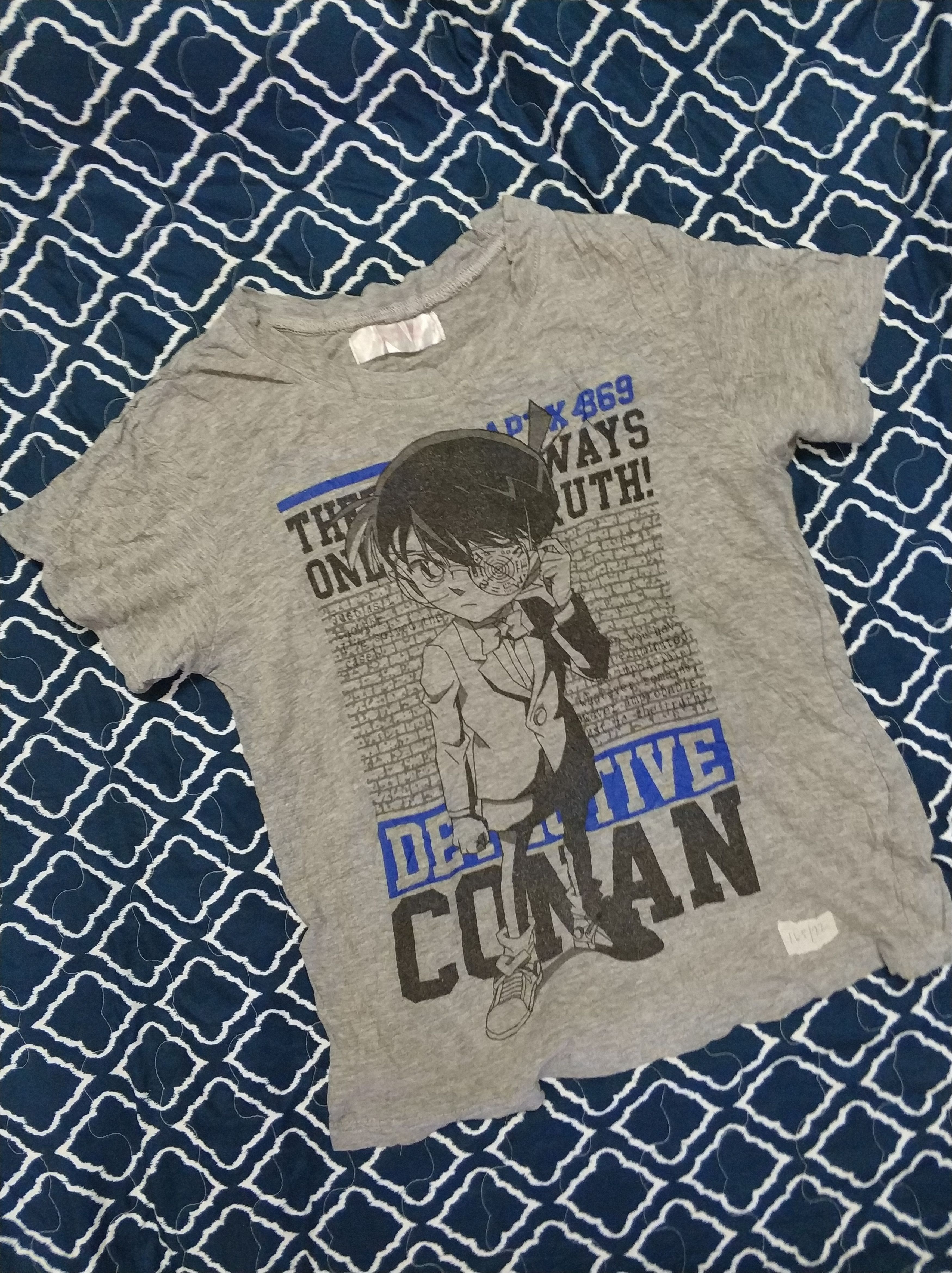Anime 🔥Vintage Anima Detective Conan Kids Tees Size US XS / EU 42 / 0 - 1 Thumbnail
