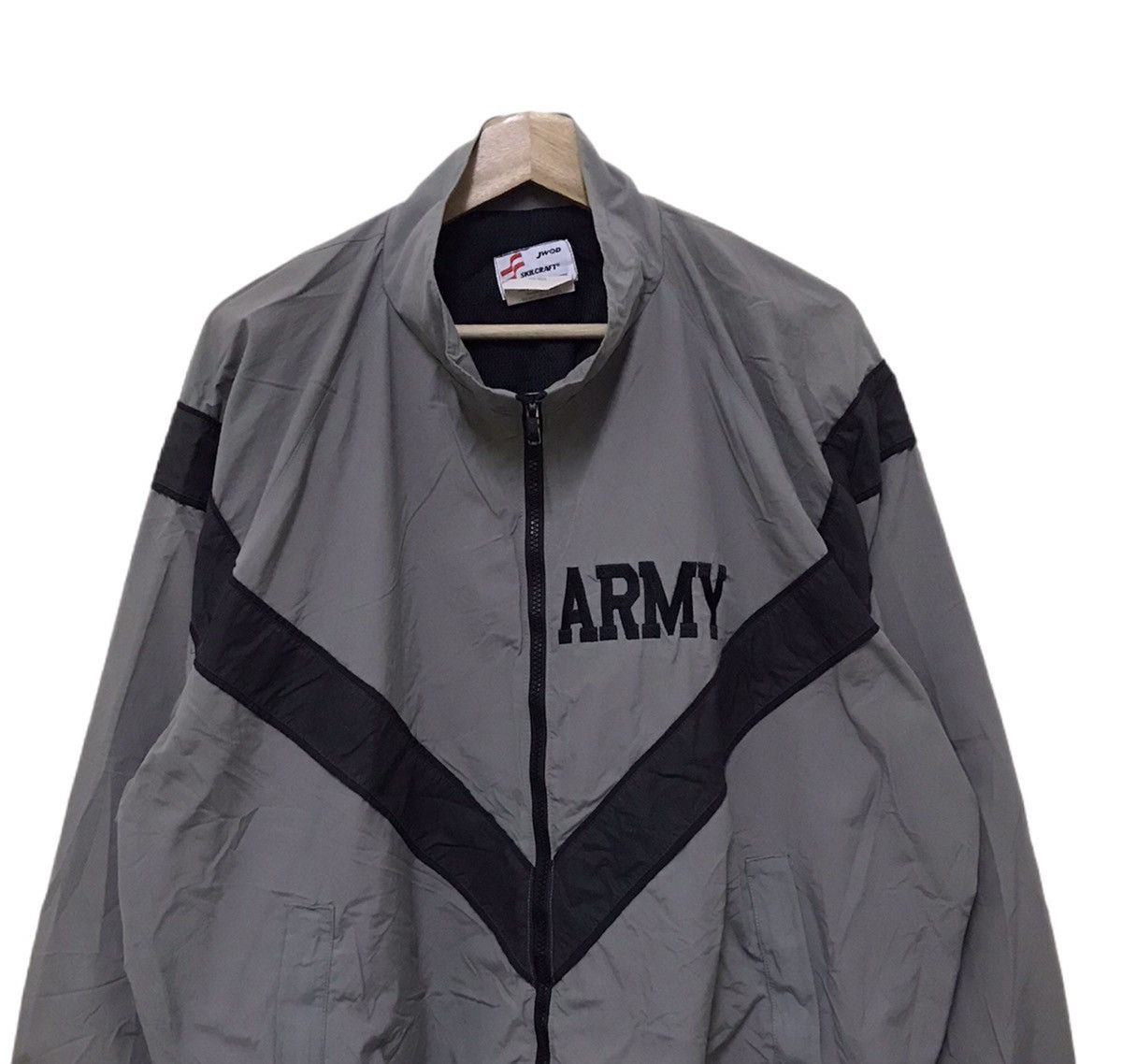 Vintage Vintage Military Army Light Bomber Jacket Big Spellout Size US M / EU 48-50 / 2 - 3 Thumbnail