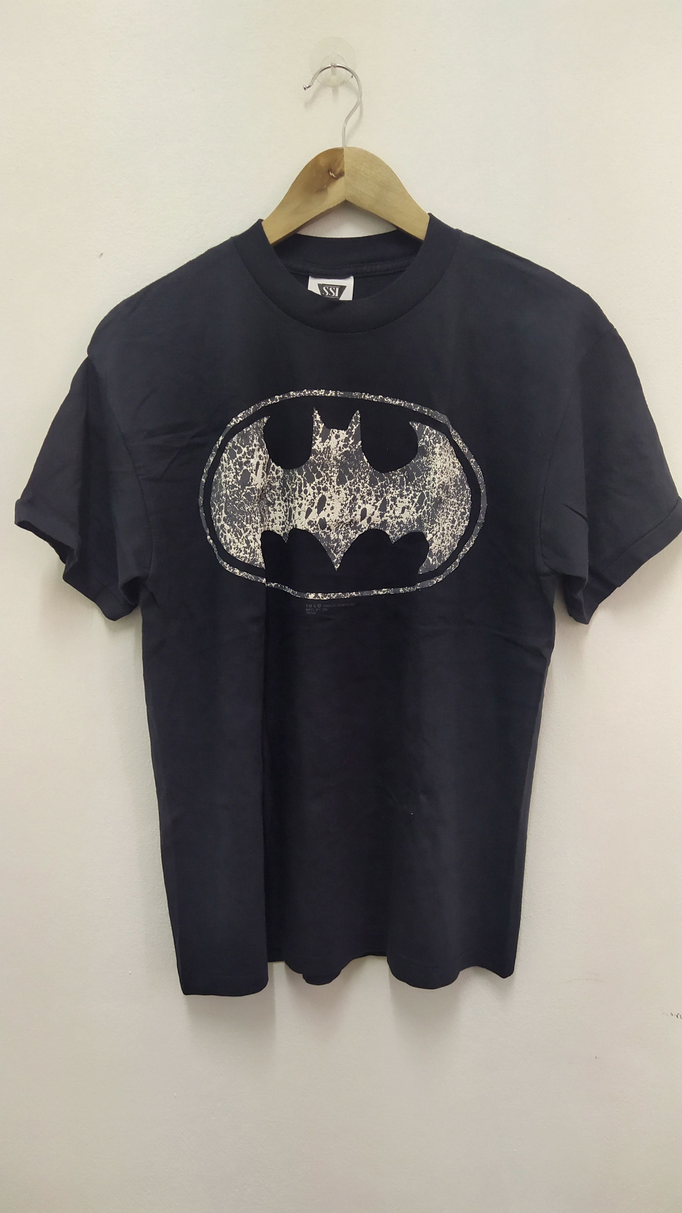 Vintage Vintage 1994 Batman "Stone" Logo Tee Size US M / EU 48-50 / 2 - 1 Thumbnail