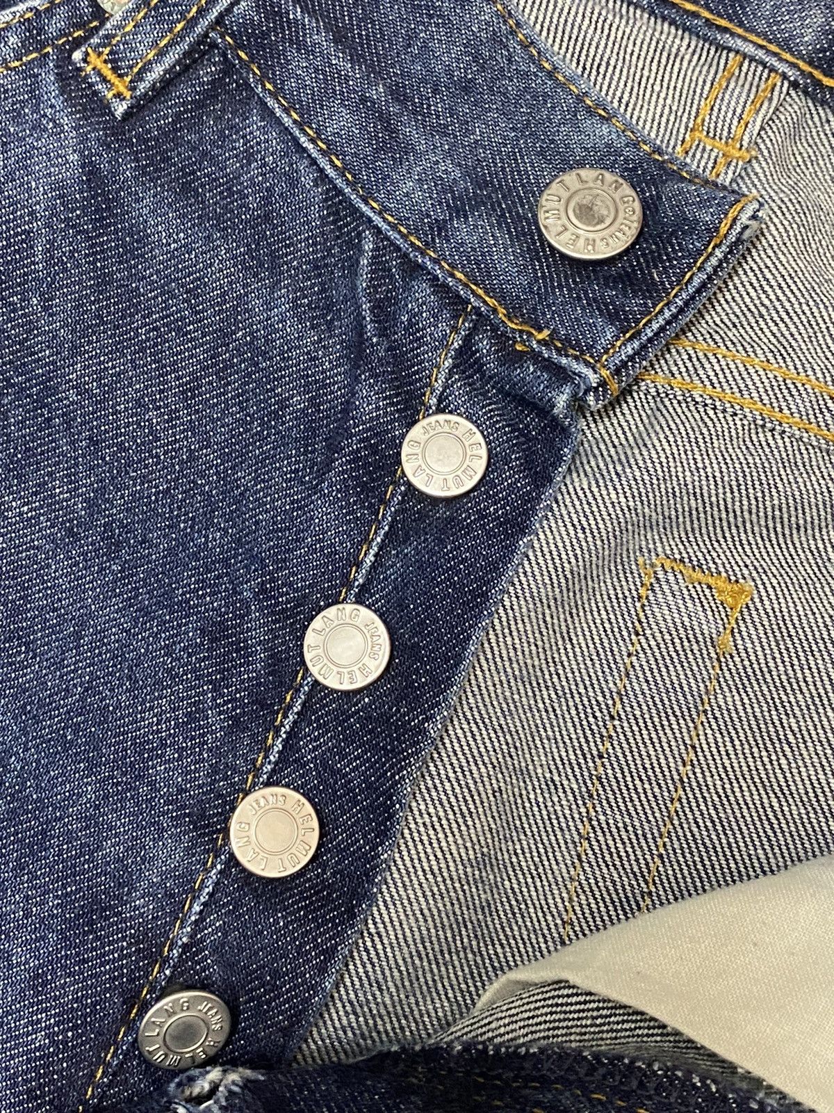 Helmut Lang 1998 Helmut Lang GTR Archive Classic Cut Raw Denim Jeans Size US 29 - 6 Thumbnail