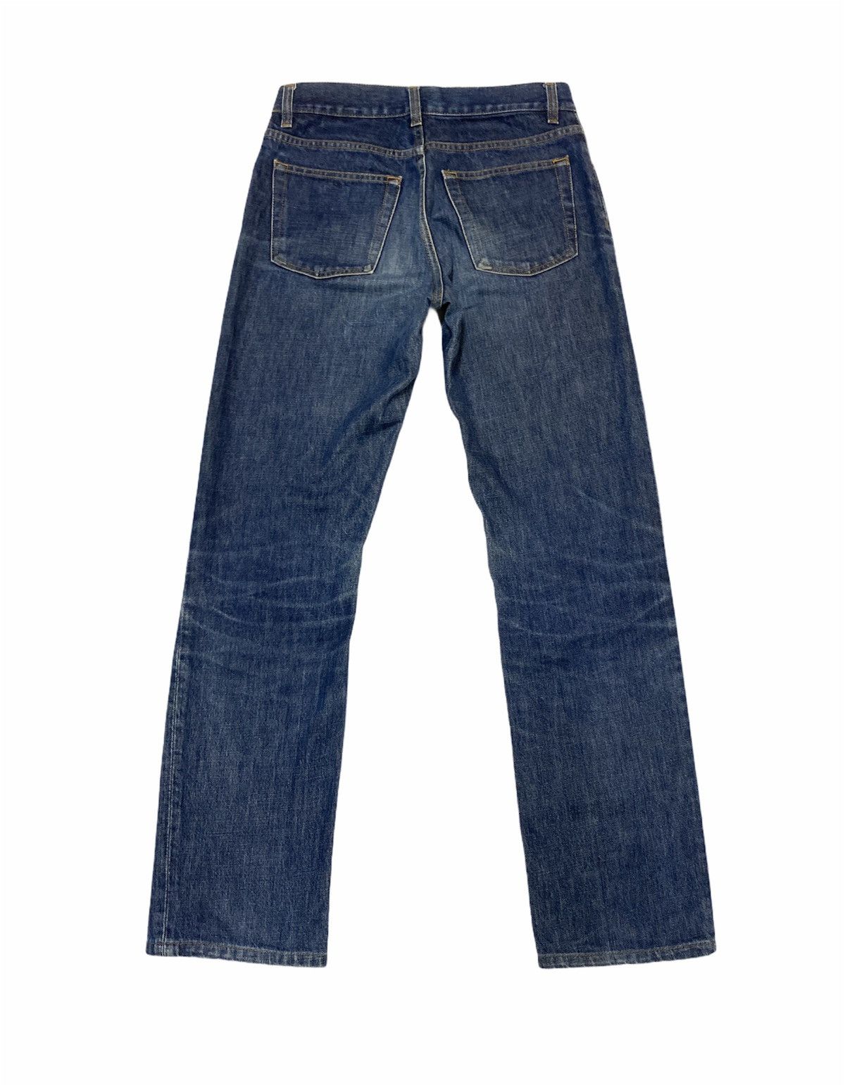 Helmut Lang 1998 Helmut Lang GTR Archive Classic Cut Raw Denim Jeans Size US 29 - 2 Thumbnail