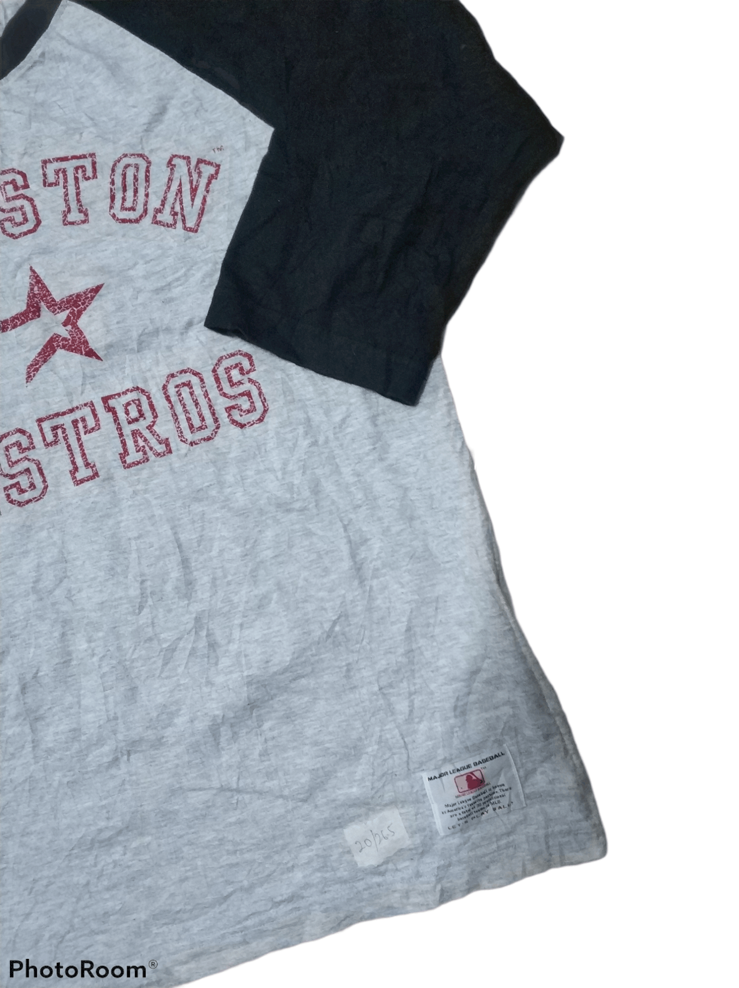 MLB 🔥Rare Vintage Houston Astros MLB 3q Raglan Tees Size US M / EU 48-50 / 2 - 3 Thumbnail