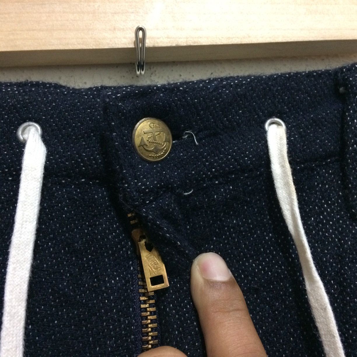 Japanese Brand Vintage Kafika Okayama Kojima Japan Pants Wool Size US 35 - 3 Thumbnail