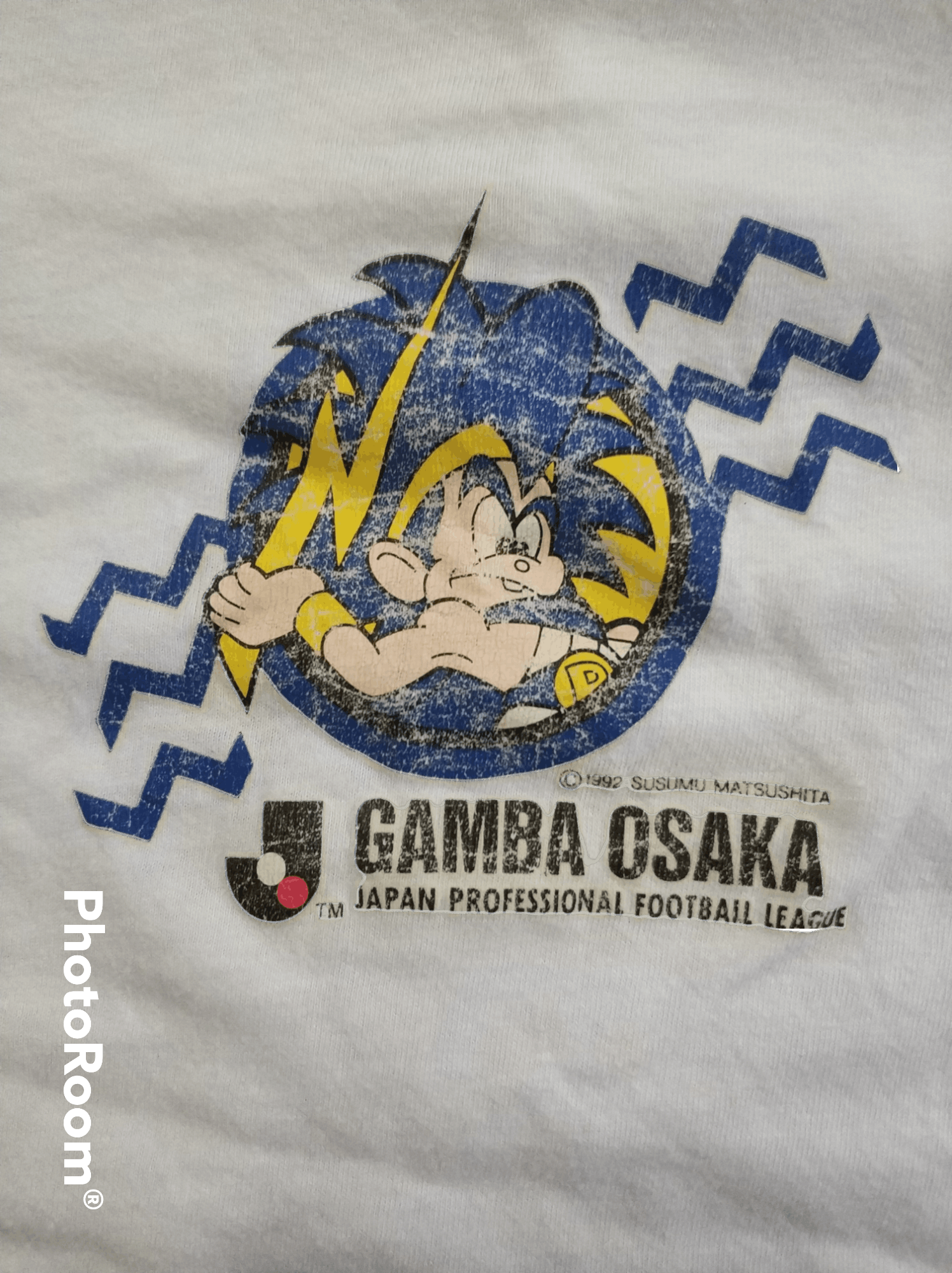 Japanese Brand 🔥Vintage 1992 Gamba Osaka J League Tees Size US M / EU 48-50 / 2 - 6 Thumbnail