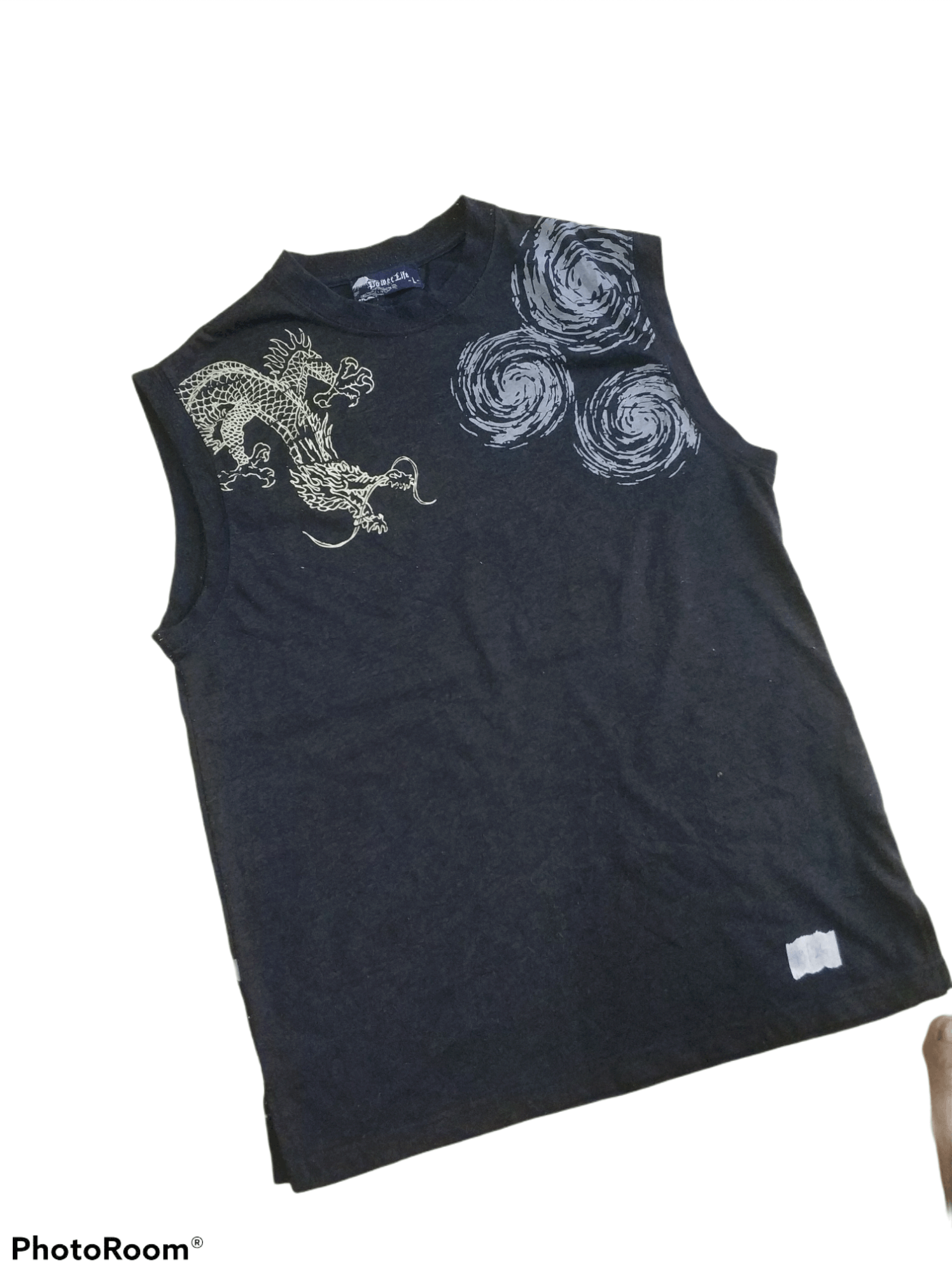 Japanese Brand 🔥Power Life Dragon Sukajan Tank Top Size US M / EU 48-50 / 2 - 3 Thumbnail