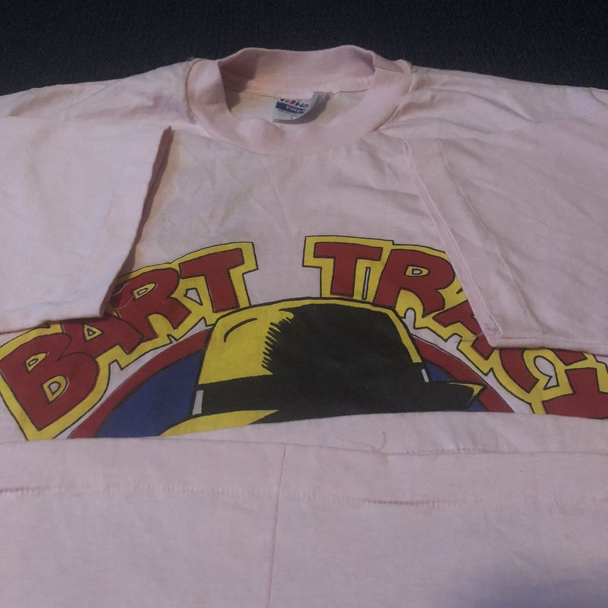 The Simpsons Vintage 90s Bart Simpson Dick Black Bart Tracy Logo Tee Size US L / EU 52-54 / 3 - 4 Thumbnail