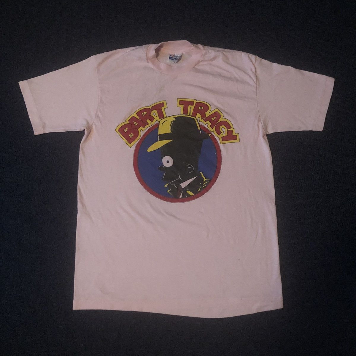 The Simpsons Vintage 90s Bart Simpson Dick Black Bart Tracy Logo Tee Size US L / EU 52-54 / 3 - 3 Thumbnail