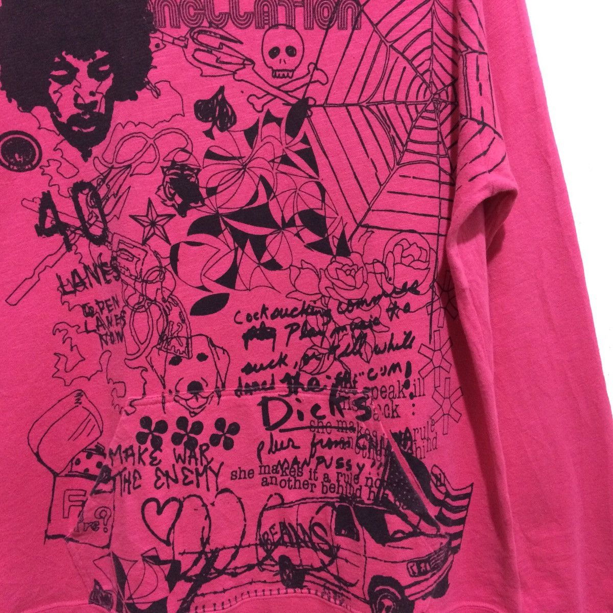 Beams Plus Vintage beams x Jimi Hendrix Full print Nice design Jumper Size US M / EU 48-50 / 2 - 3 Thumbnail