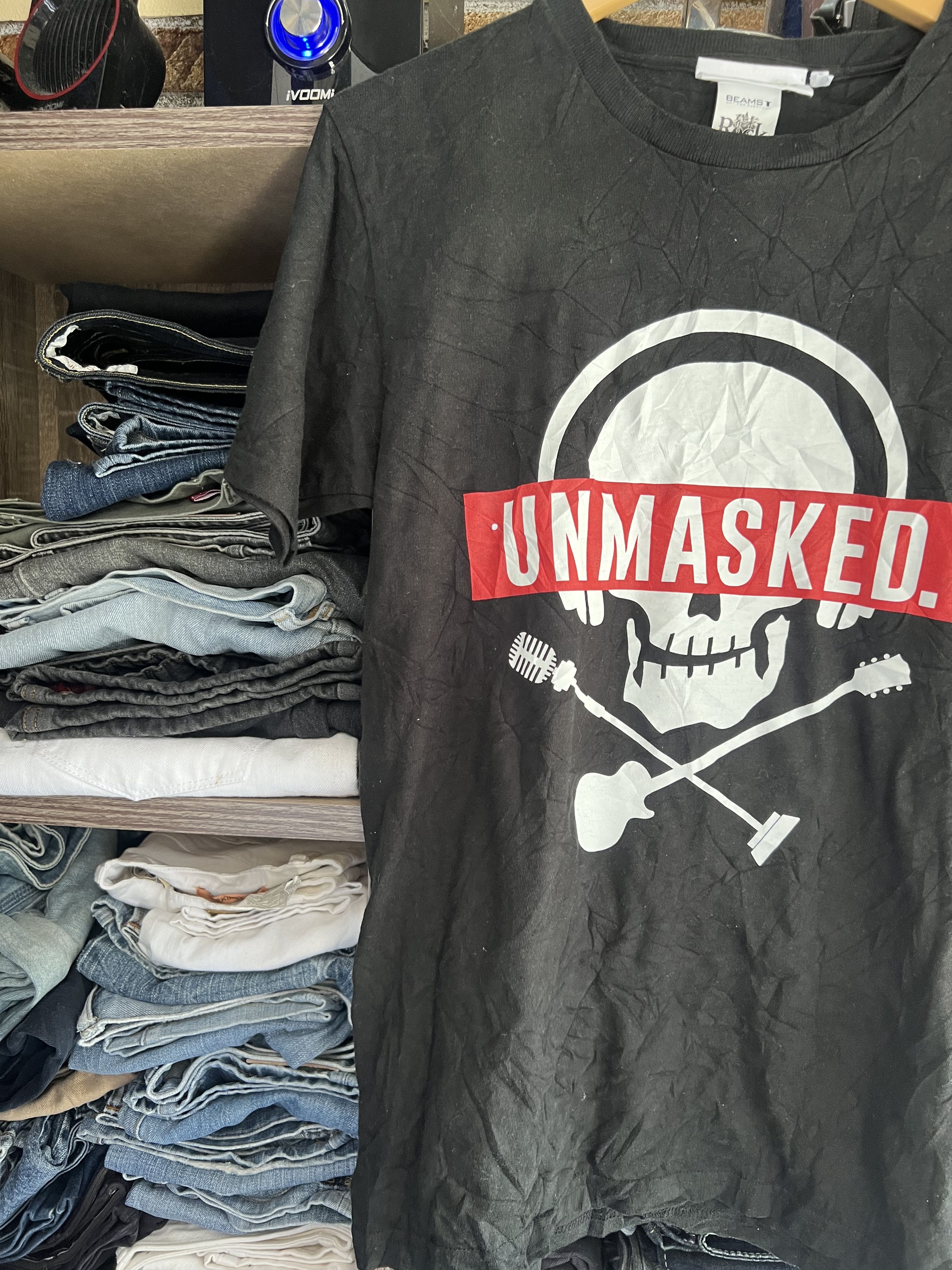 Beams Plus 🔥Rare Sun Faded Beams Unmasked Tees Size US M / EU 48-50 / 2 - 4 Thumbnail
