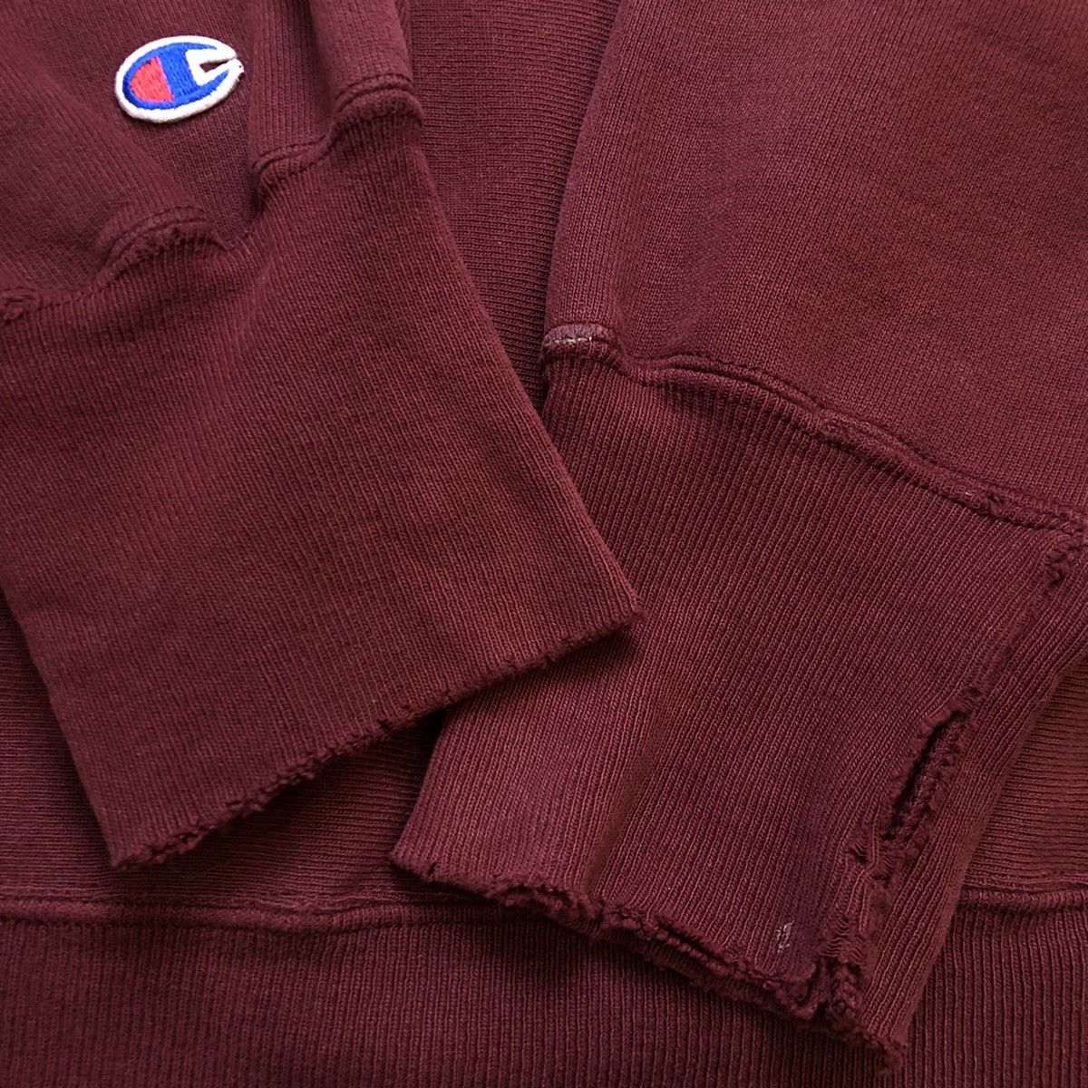 Champion Vintage 90s Champion Sweatshirt Reverse Weave Faded Distress Size US L / EU 52-54 / 3 - 7 Thumbnail