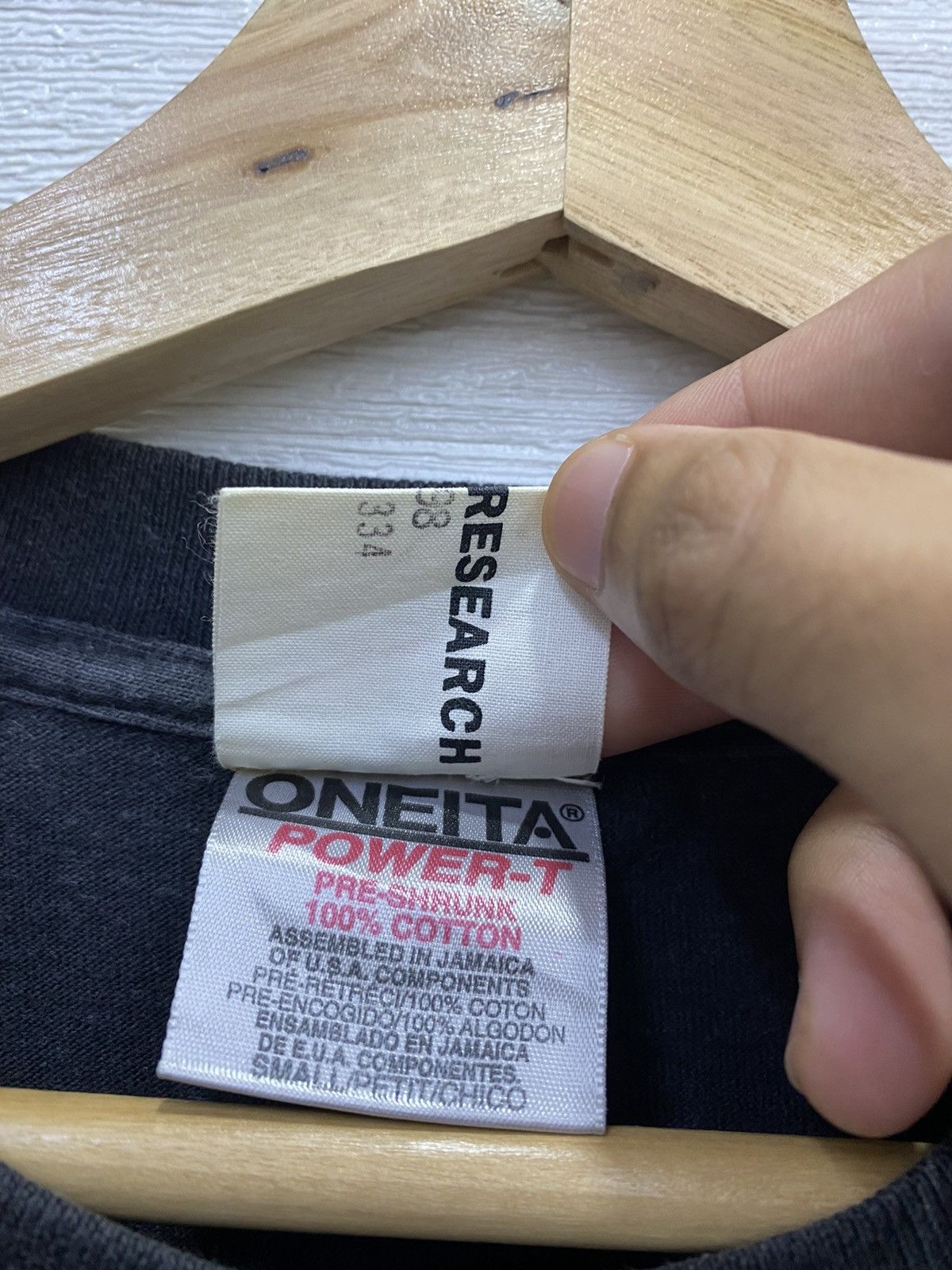 General Research × Mountain Research × Vintage VINTAGE SS1998 GENERAL RESEARCH SPRING SUMMER COLLECTION TEE Size US S / EU 44-46 / 1 - 9 Thumbnail