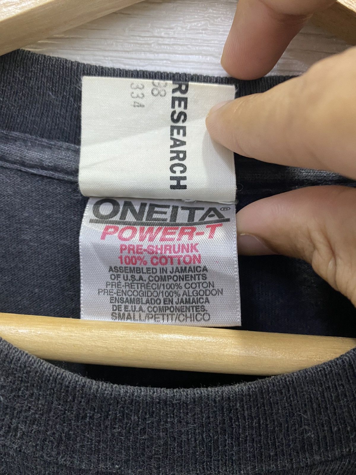 General Research × Mountain Research × Vintage VINTAGE SS1998 GENERAL RESEARCH SPRING SUMMER COLLECTION TEE Size US S / EU 44-46 / 1 - 11 Thumbnail
