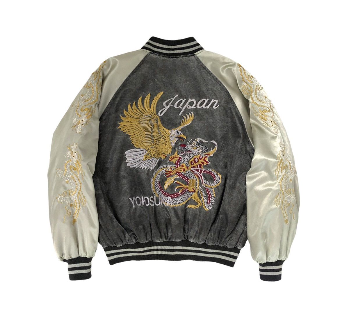 Vintage Japanese Brand Yokosuka Embroidery Souvenirs Sukajan Jacket Size US M / EU 48-50 / 2 - 6 Thumbnail