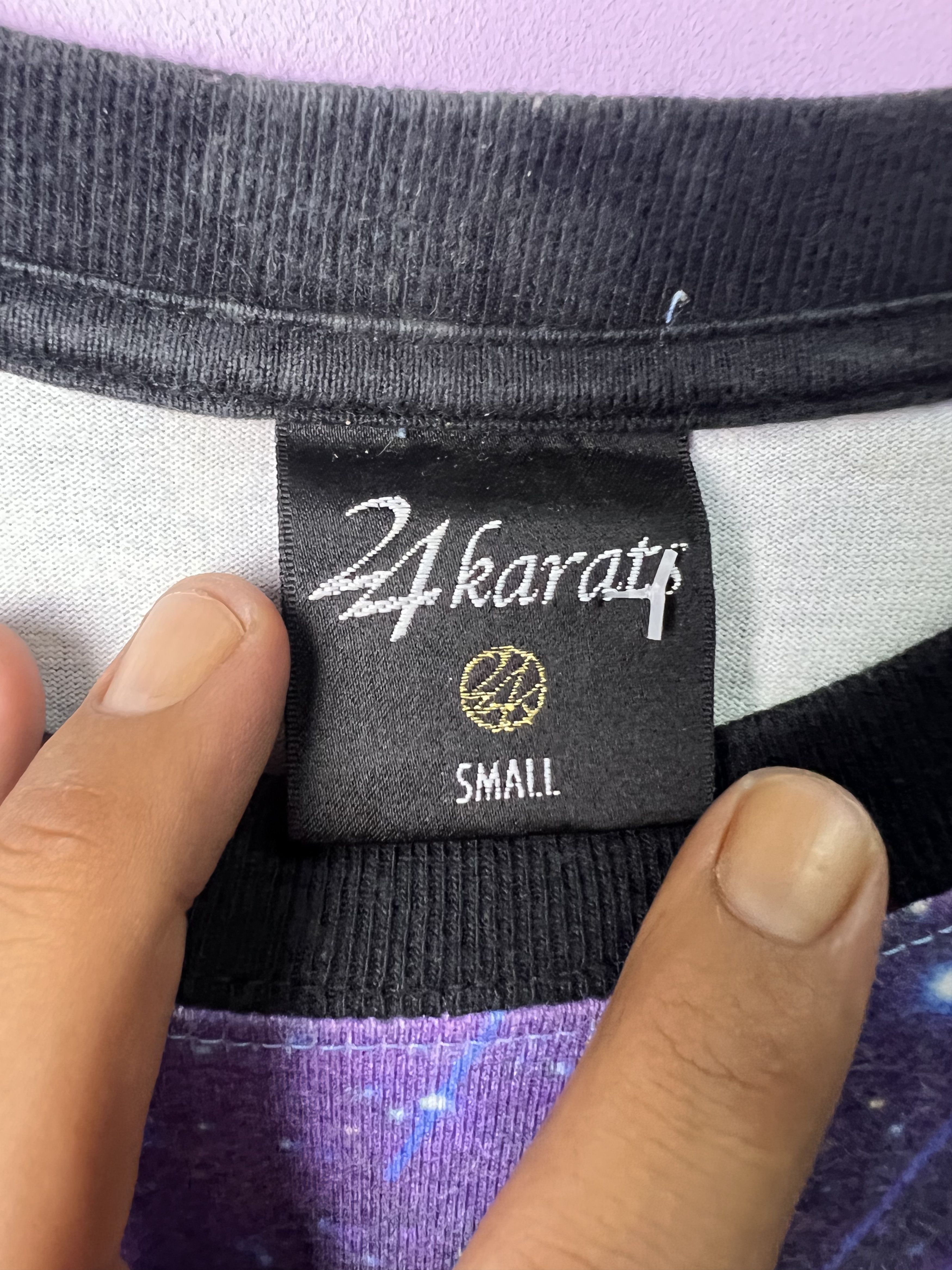 Japanese Brand 🔥Rare Allover Printed 24 Karats Space Tees Size US S / EU 44-46 / 1 - 11 Thumbnail
