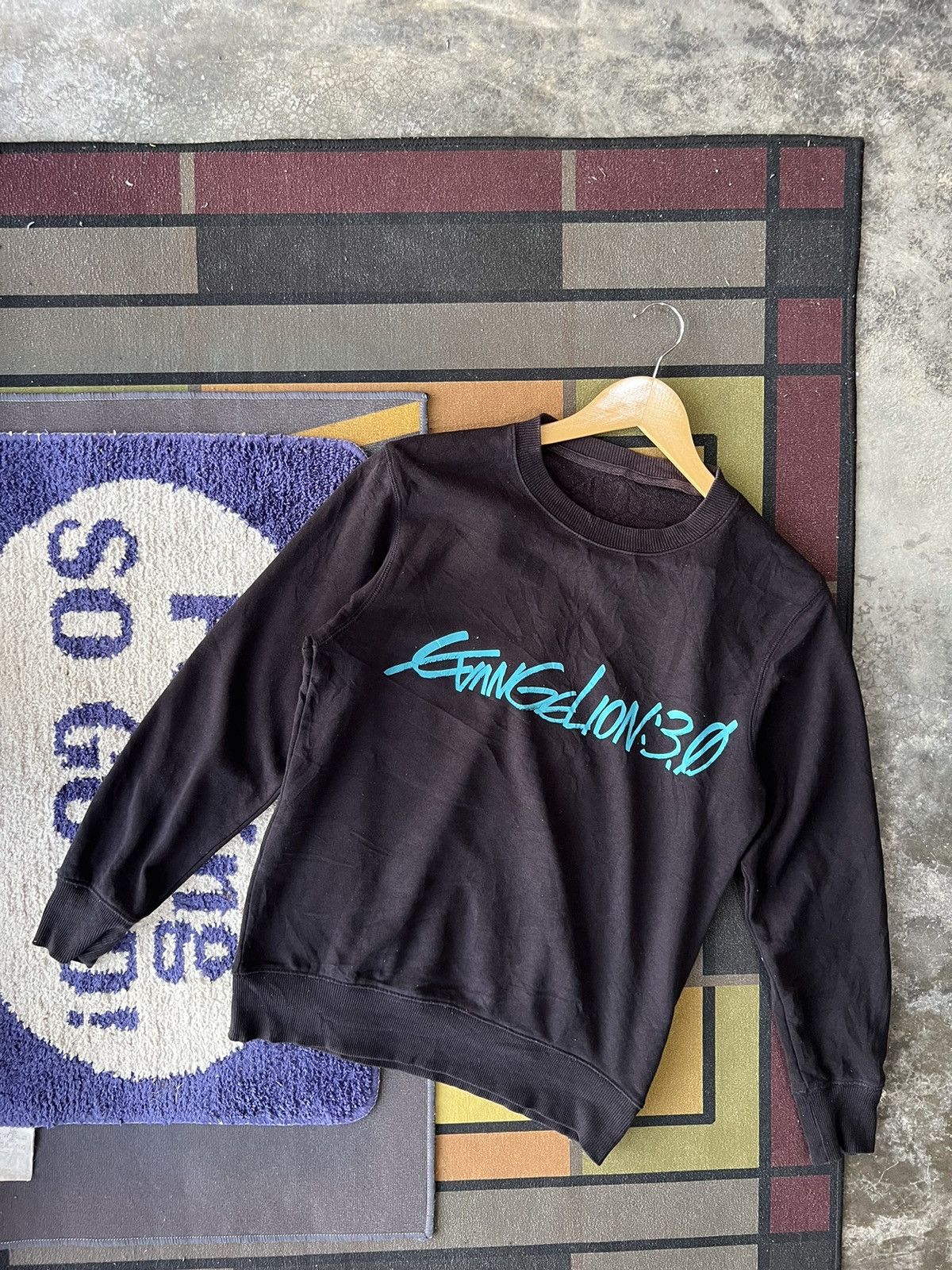 Anime 🔥Rare Evangelion 3.0 Crewneck Sweatshirts Size US S / EU 44-46 / 1 - 2 Thumbnail