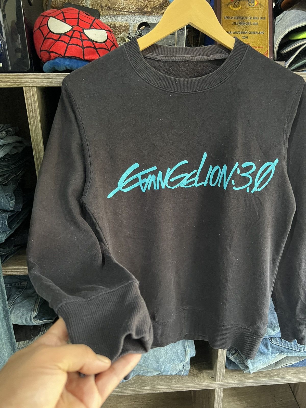 Anime 🔥Rare Evangelion 3.0 Crewneck Sweatshirts Size US S / EU 44-46 / 1 - 6 Thumbnail