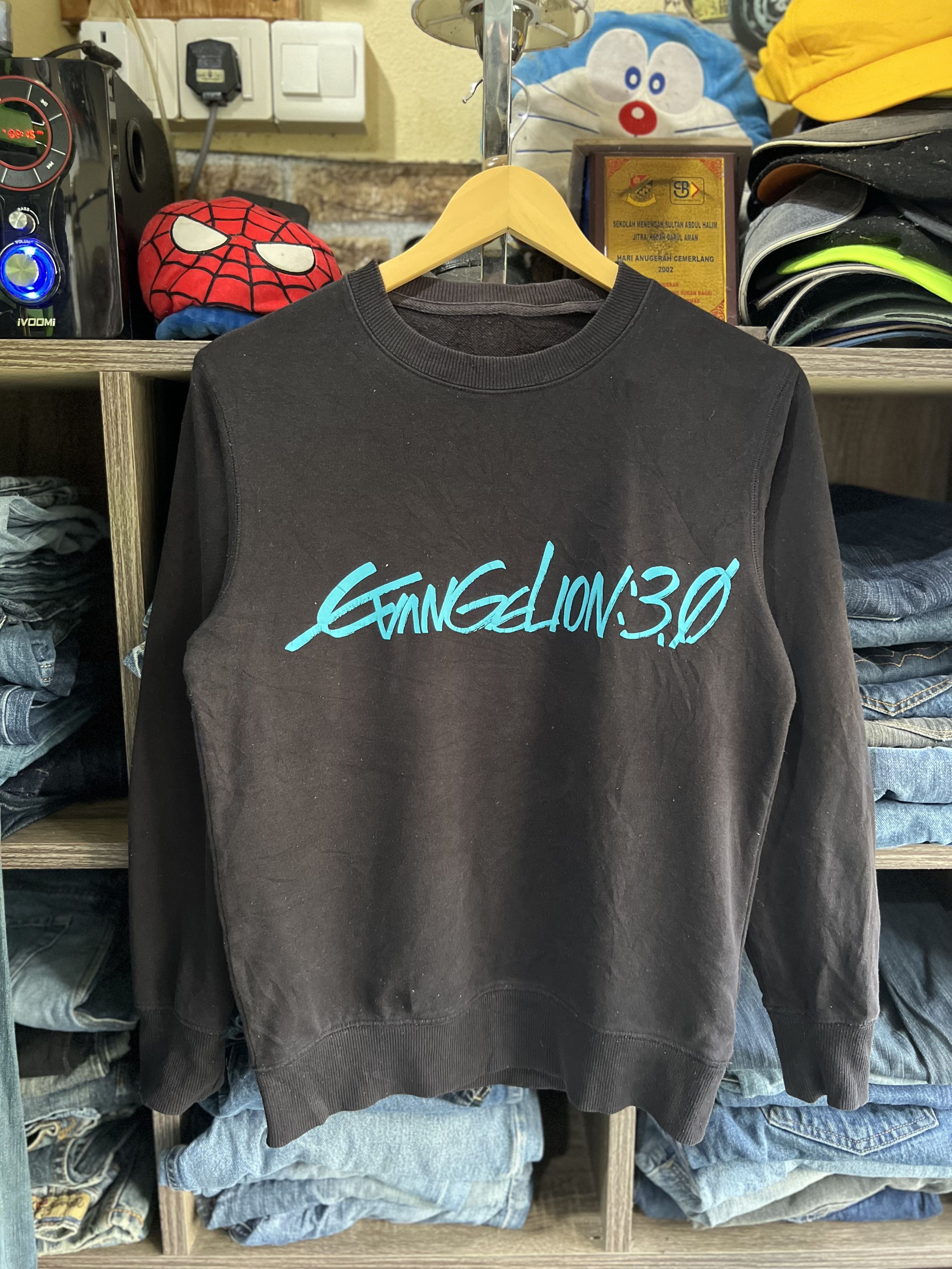 Anime 🔥Rare Evangelion 3.0 Crewneck Sweatshirts Size US S / EU 44-46 / 1 - 9 Thumbnail