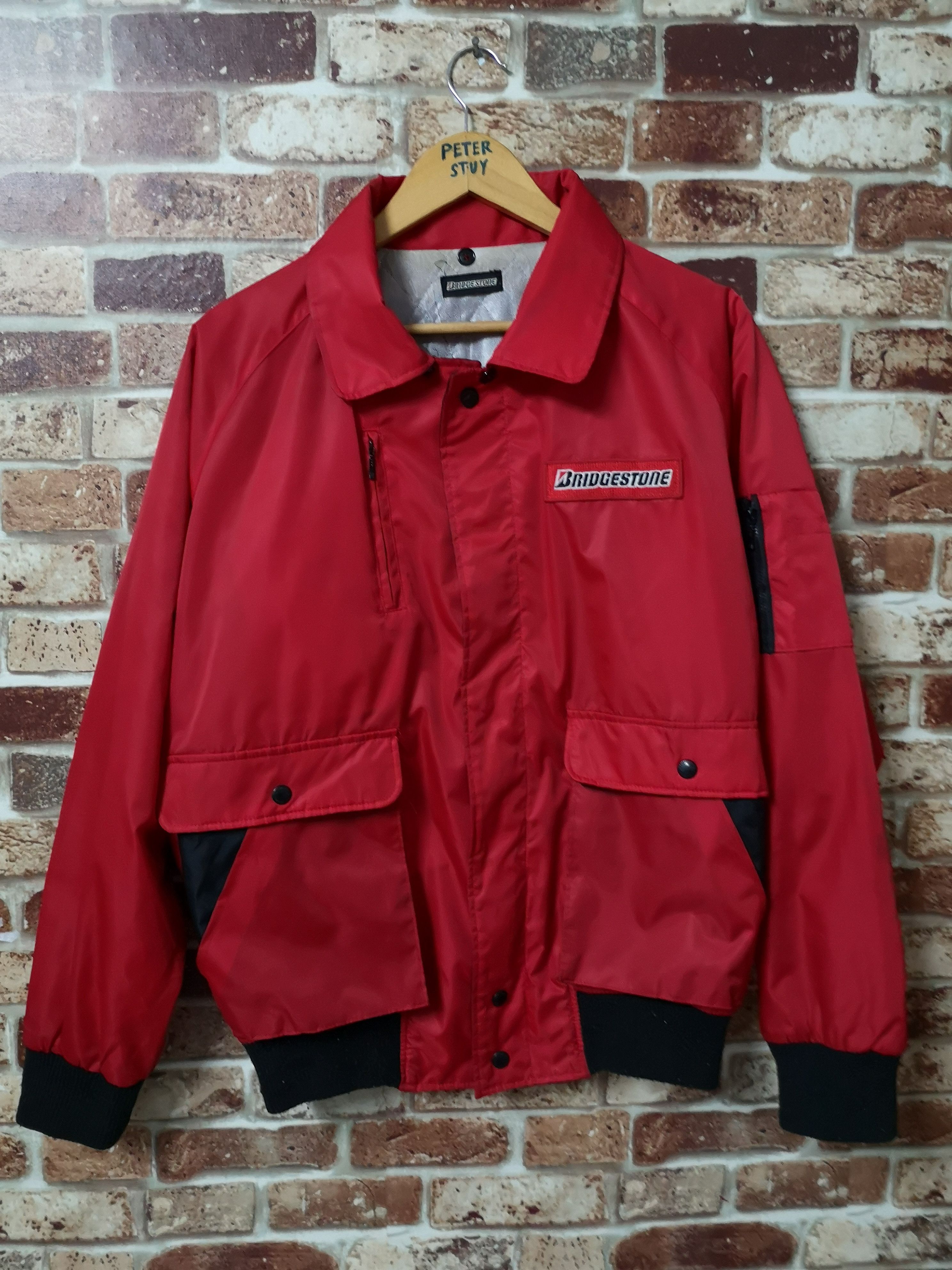 Vintage VINTAGE BRIDGESTONE WORKER JACKET Size US XL / EU 56 / 4 - 1 Thumbnail