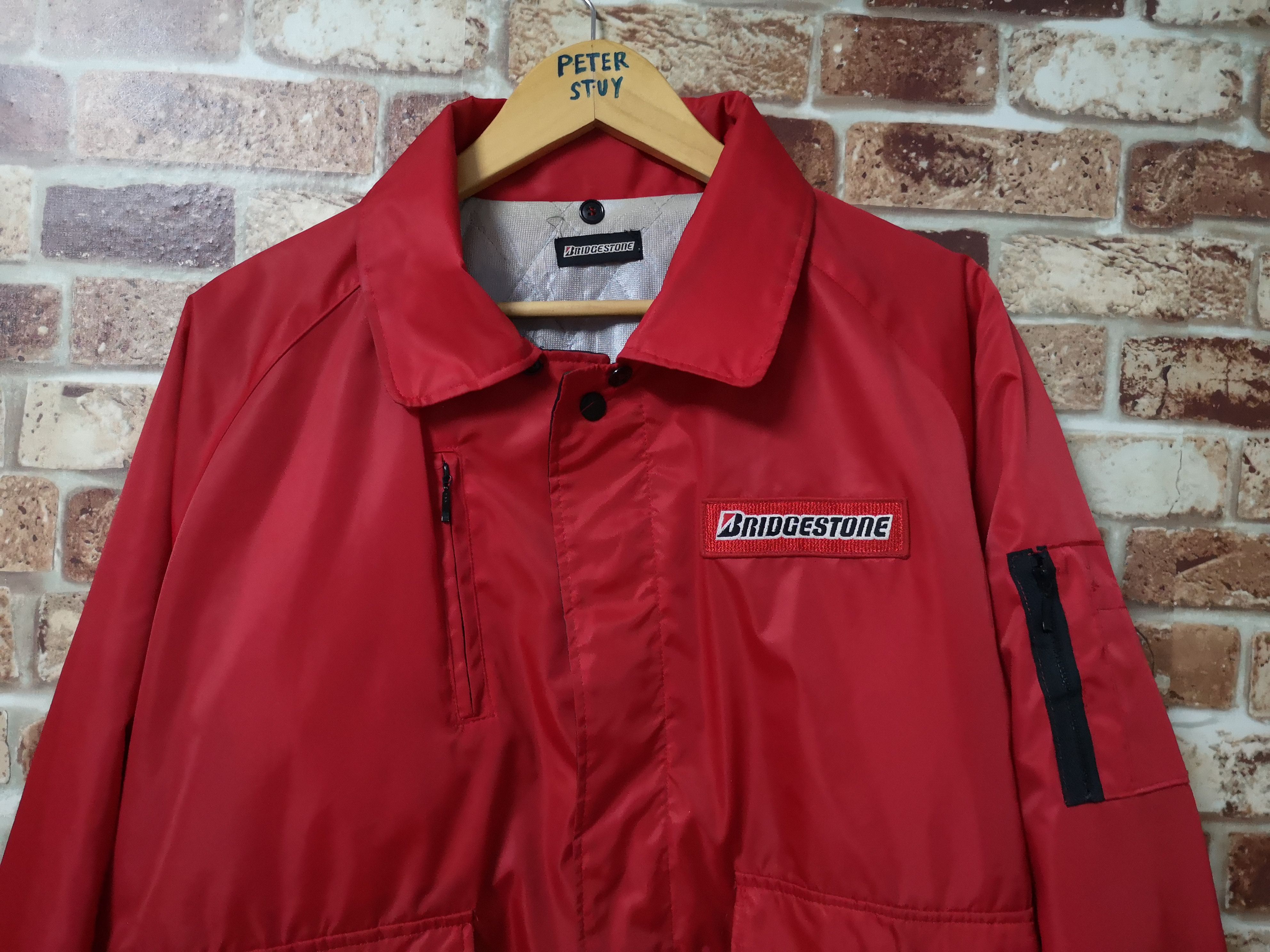 Vintage VINTAGE BRIDGESTONE WORKER JACKET Size US XL / EU 56 / 4 - 3 Thumbnail