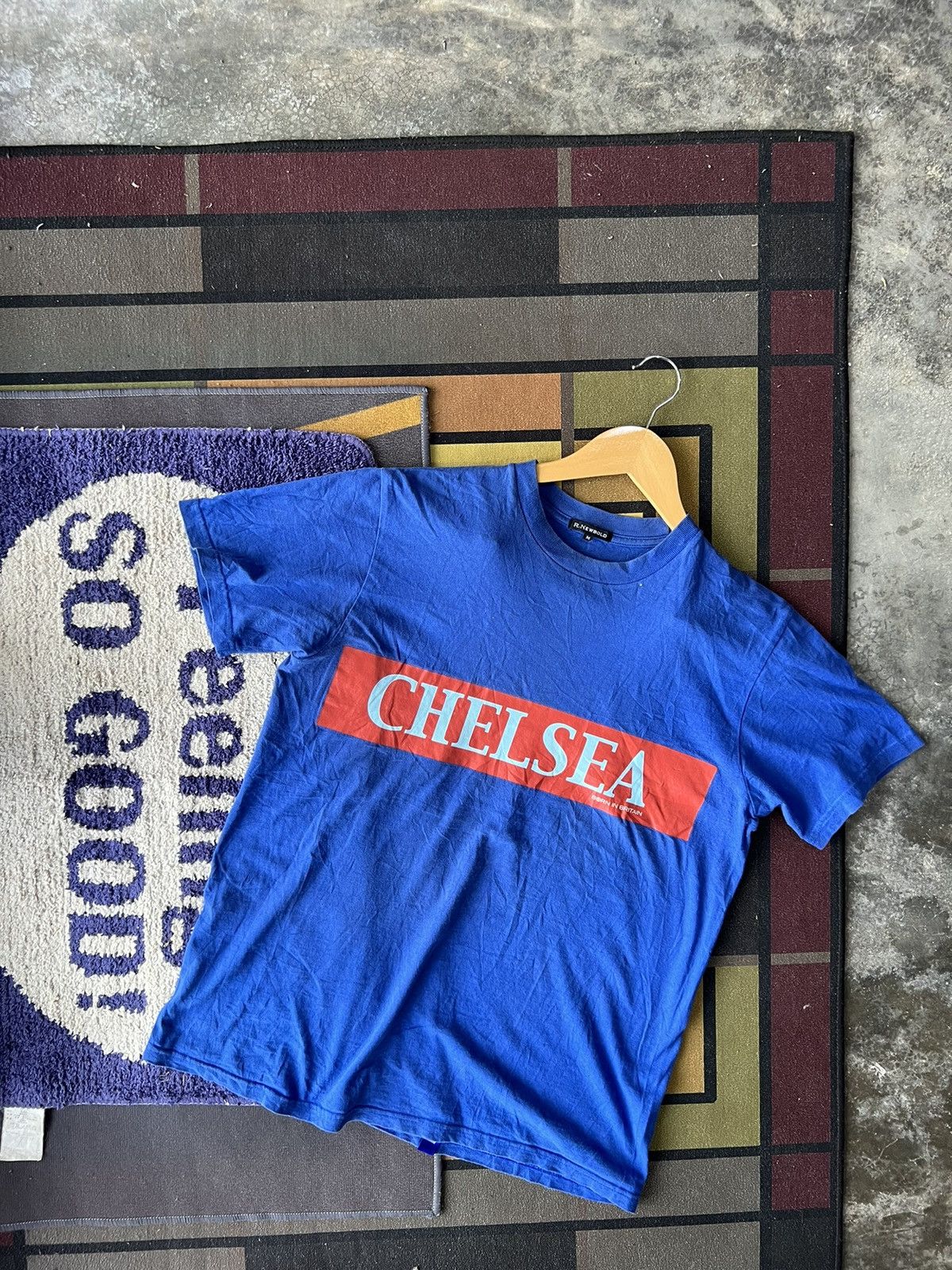 R.Newbold 🔥R. Newbold Chelsea Born In Britain Tees Size US M / EU 48-50 / 2 - 2 Thumbnail