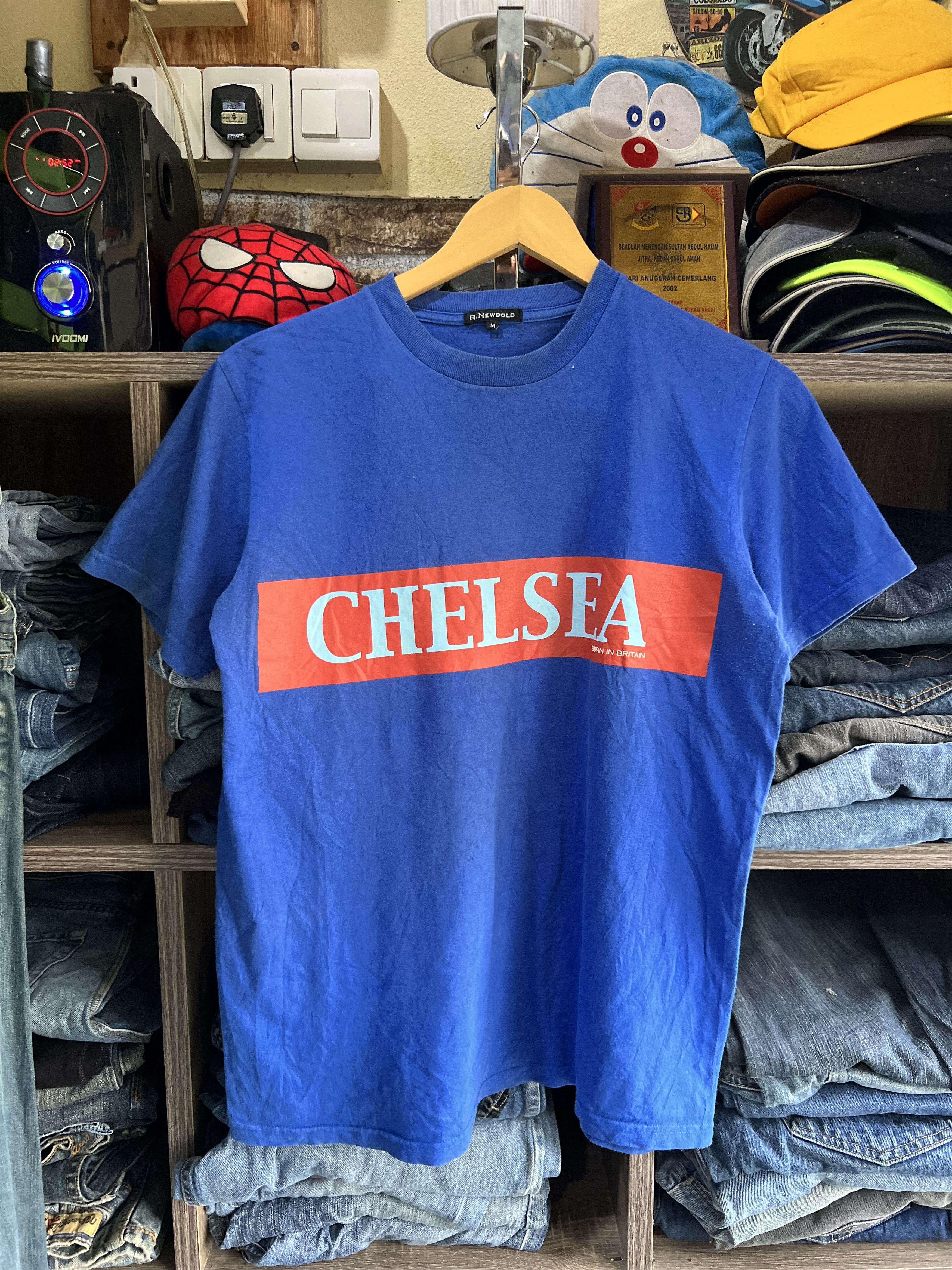 R.Newbold 🔥R. Newbold Chelsea Born In Britain Tees Size US M / EU 48-50 / 2 - 13 Thumbnail