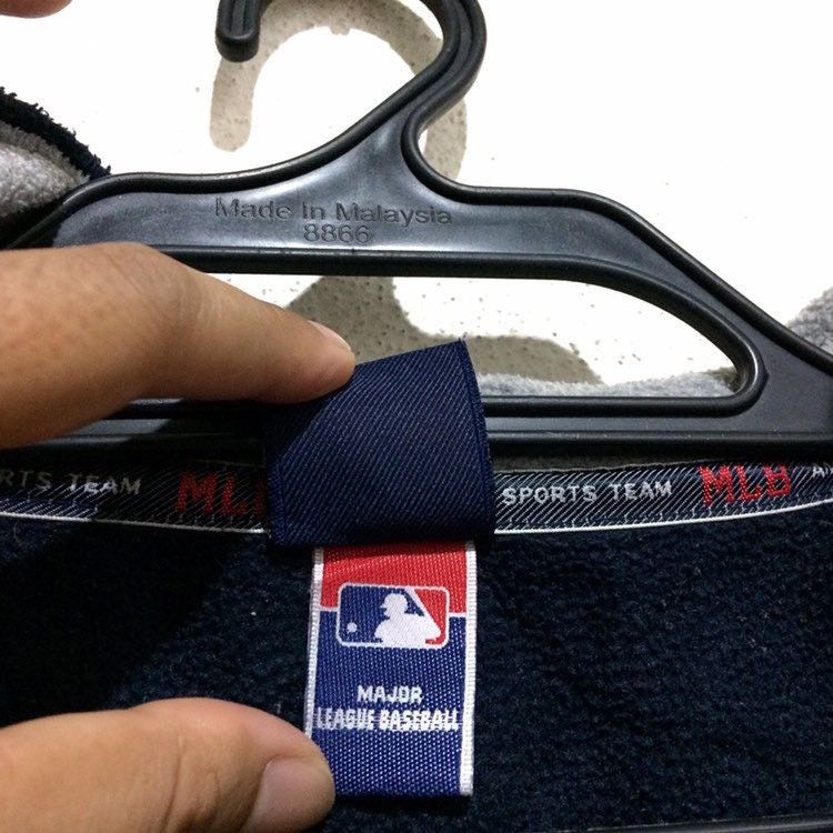 MLB Fleece DODGERS Embroidery Hoodie Bomber Zipper Baseball Size US XL / EU 56 / 4 - 5 Thumbnail