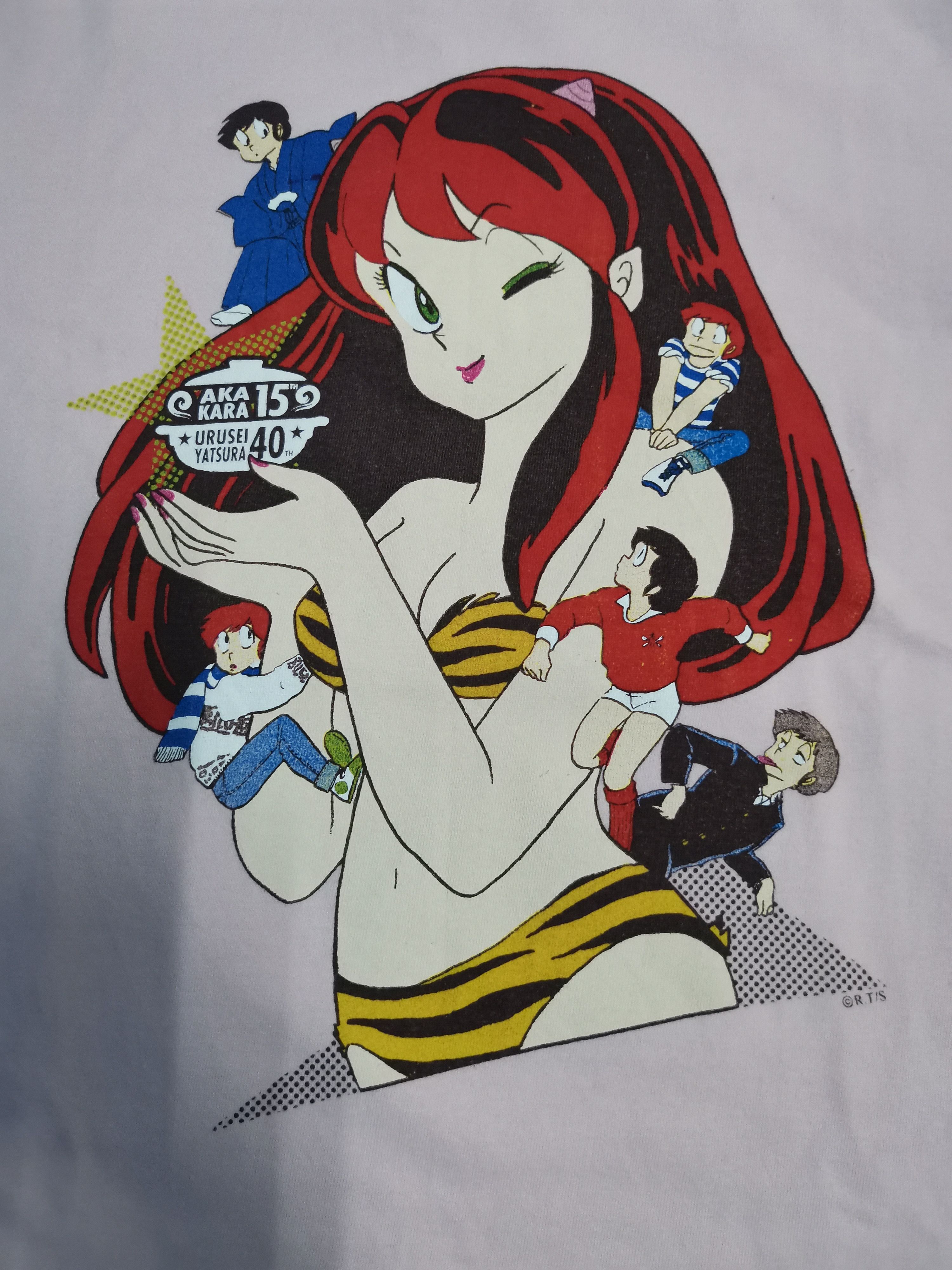 Anime Urusei Yatsura Japan Anime Manga Tee Akira Eva Bleach Size US S / EU 44-46 / 1 - 1 Thumbnail