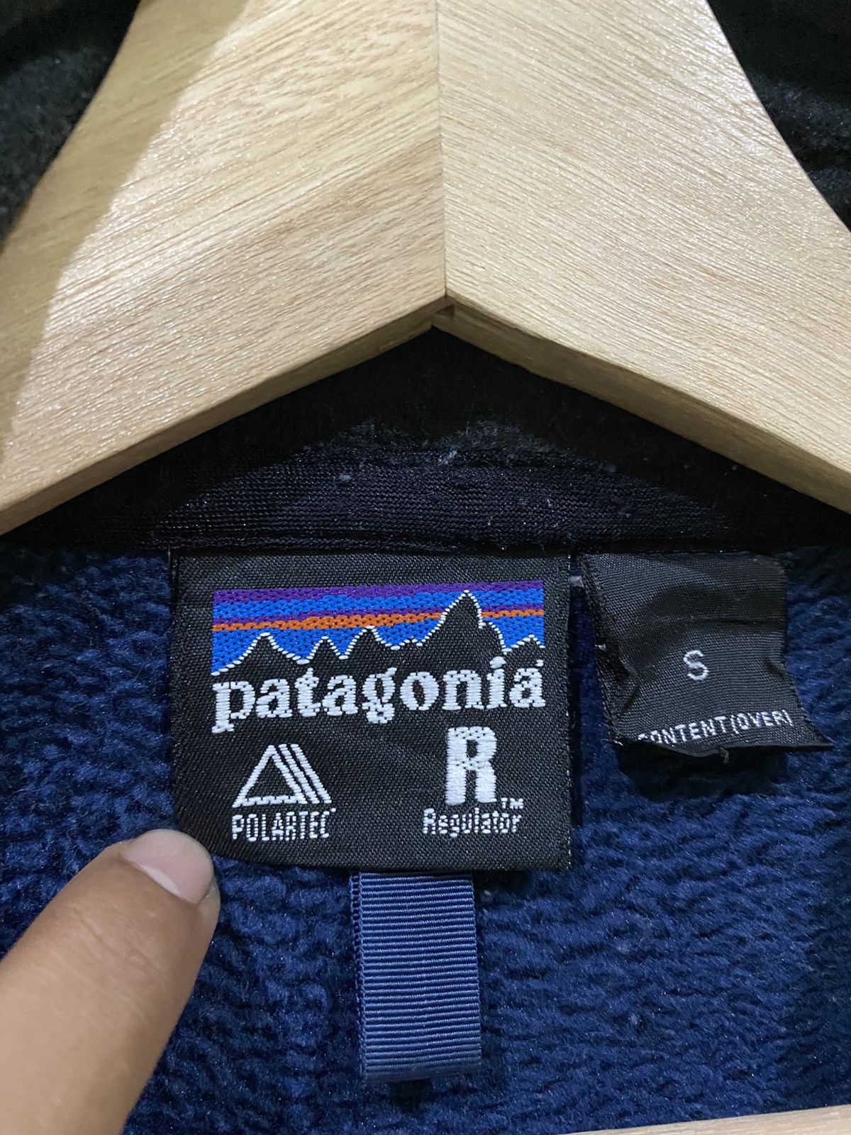 Patagonia × Polartec Vintage Patagonia Polartec Deep pile zip up Sweater Size US S / EU 44-46 / 1 - 10 Thumbnail