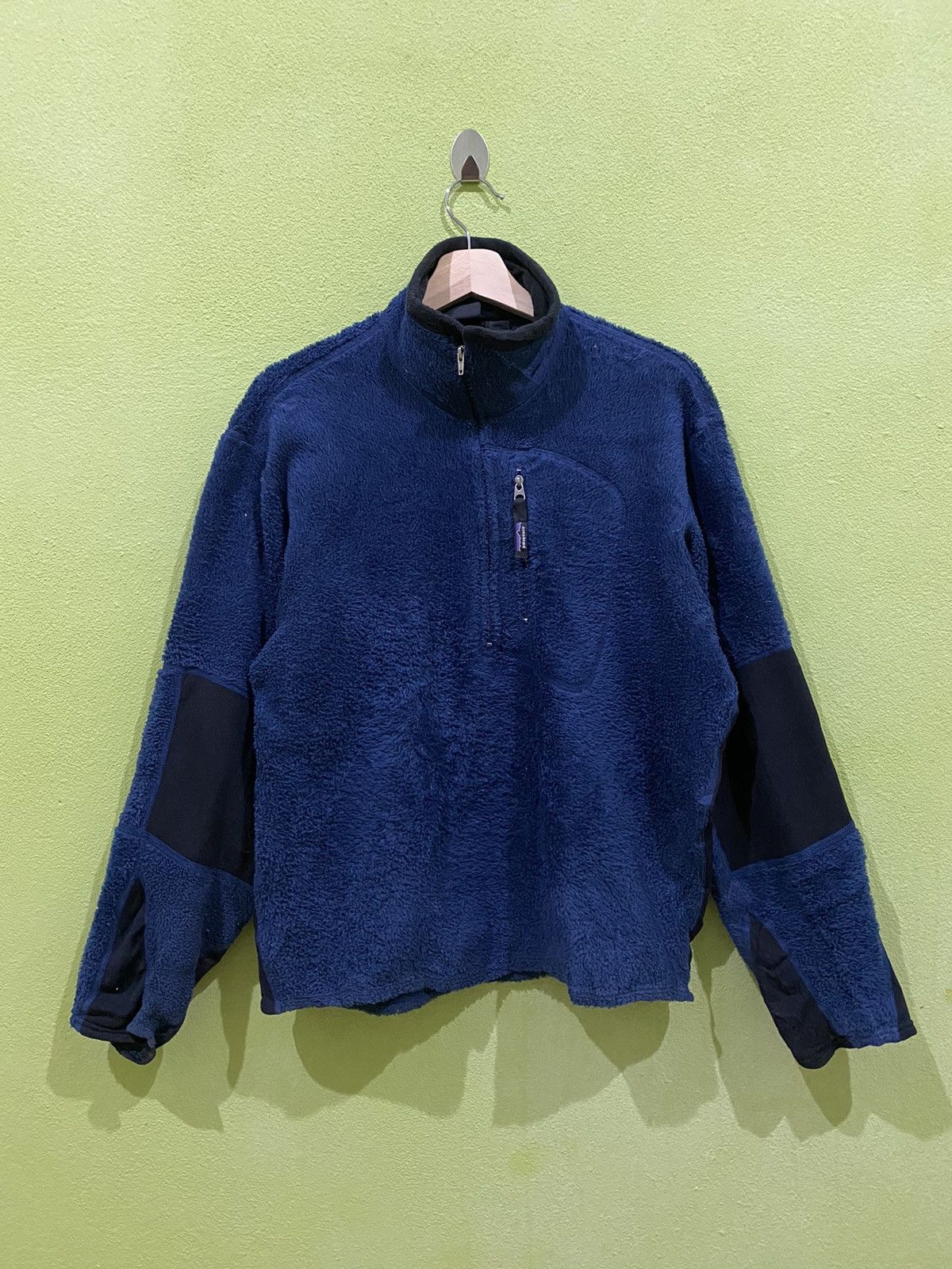 Patagonia × Polartec Vintage Patagonia Polartec Deep pile zip up Sweater Size US S / EU 44-46 / 1 - 2 Thumbnail