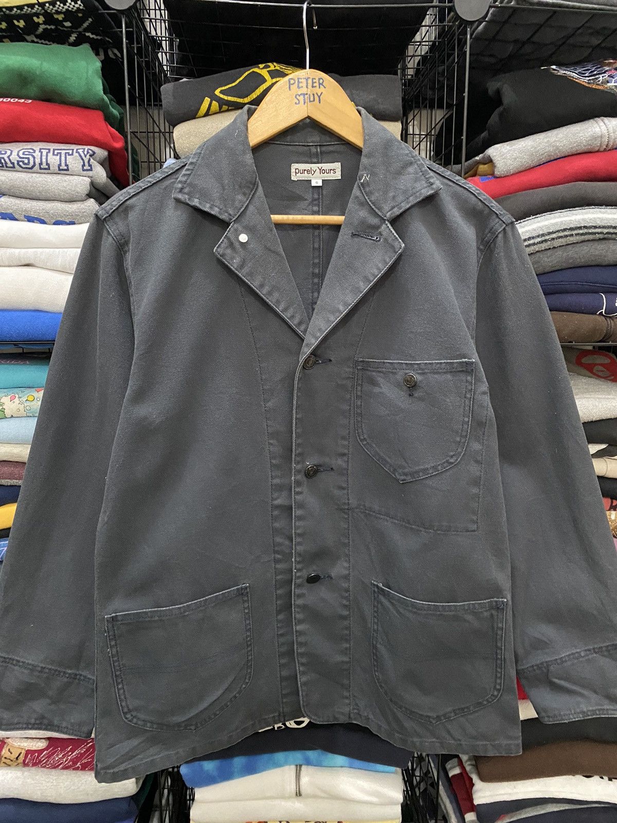 Japanese Brand × Vintage VINTAGE PURELY YOURS WORKED JACKET Size US S / EU 44-46 / 1 - 2 Thumbnail