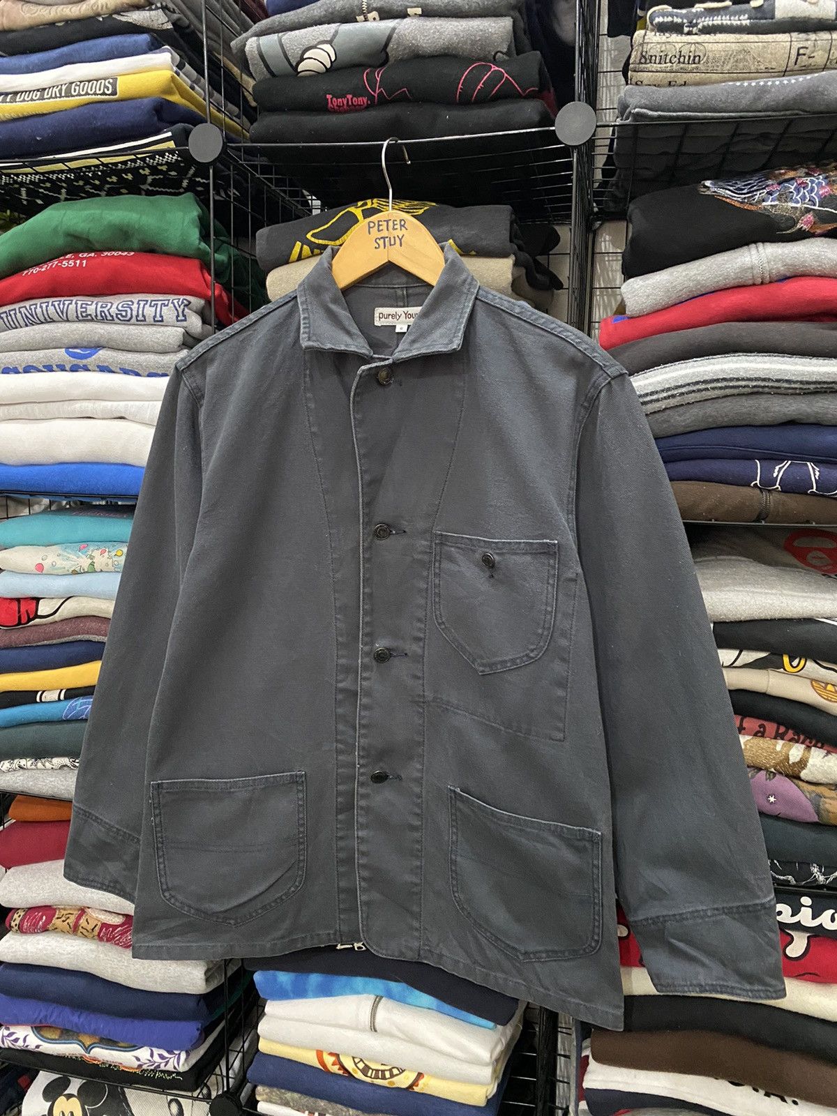 Japanese Brand × Vintage VINTAGE PURELY YOURS WORKED JACKET Size US S / EU 44-46 / 1 - 3 Thumbnail