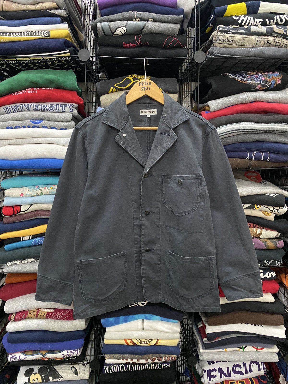 Japanese Brand × Vintage VINTAGE PURELY YOURS WORKED JACKET Size US S / EU 44-46 / 1 - 1 Thumbnail