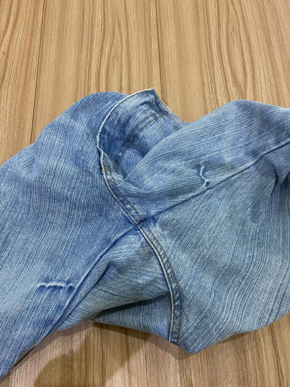 Denime × Japanese Brand GK84 Embroided Dragon Distress Denime Japanese Style Size US 34 / EU 50 - 19 Thumbnail