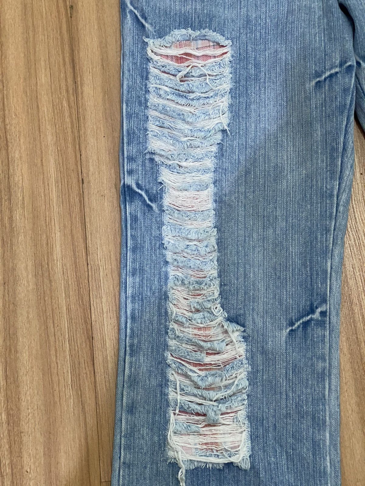 Denime × Japanese Brand GK84 Embroided Dragon Distress Denime Japanese Style Size US 34 / EU 50 - 12 Thumbnail